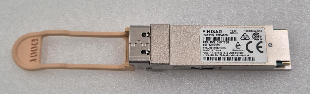FINISAR IBM 78P4988 01FT706 FTLC9551REPM-IC 100G 850nm Optical Transceiver