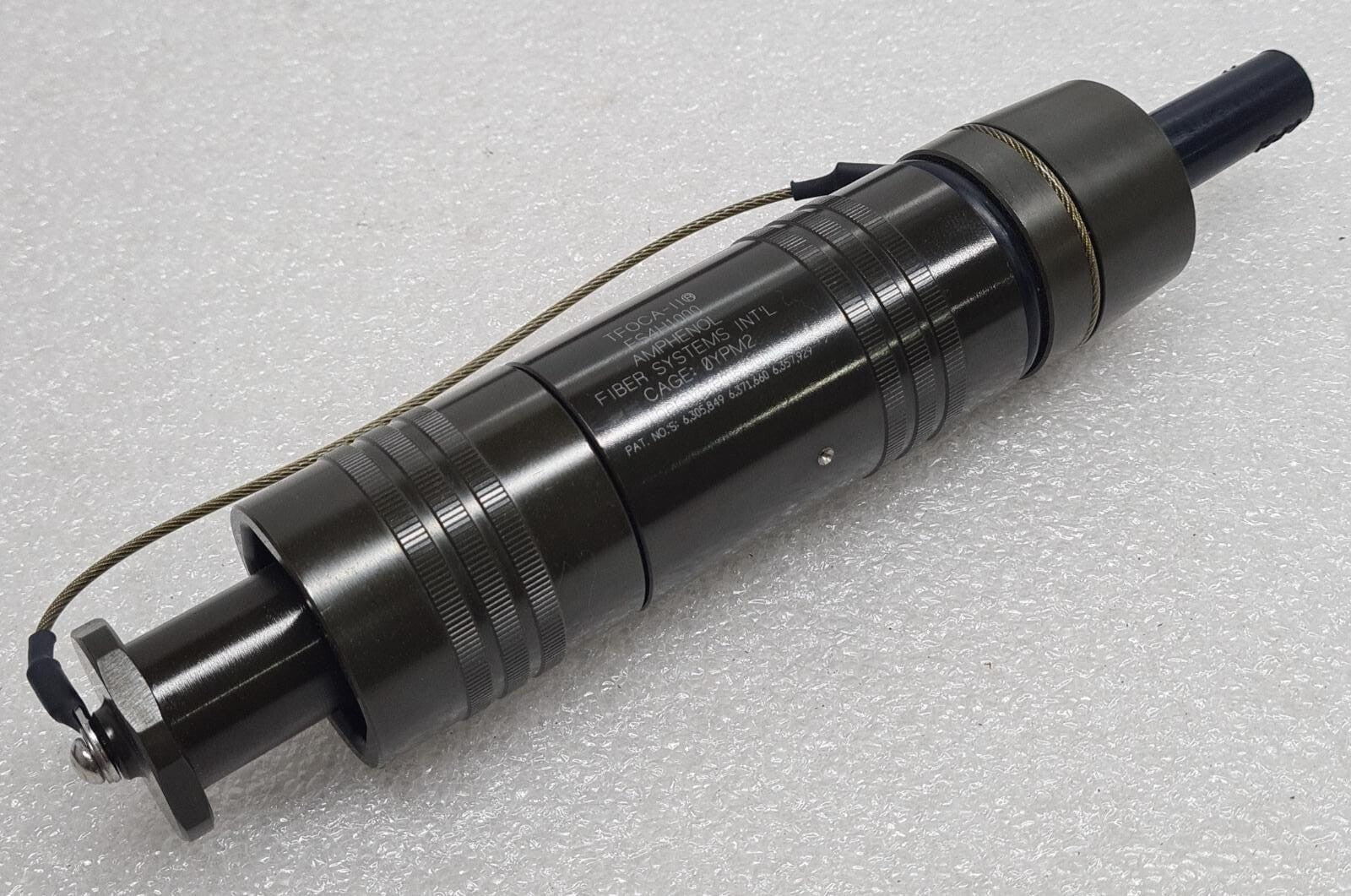 AMPHENOL Fiber Systems TFOCA-II FS4H1000 0YPM2 Optic Deployable Connector Plug