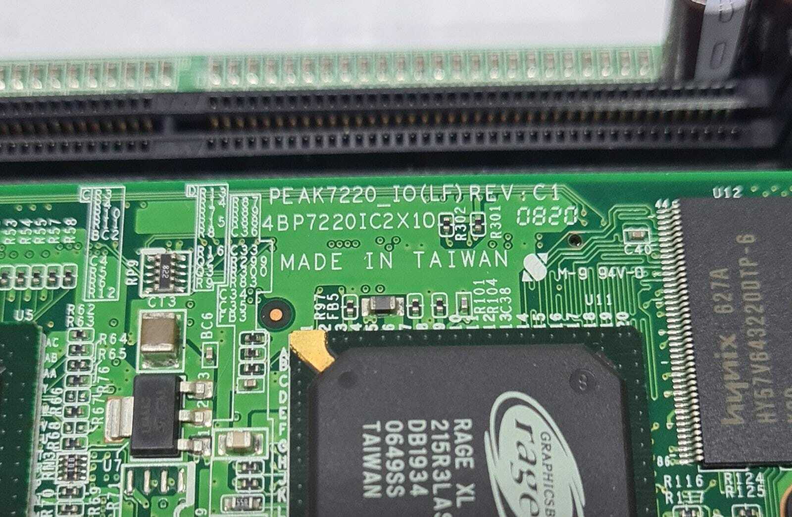 NEW- Nexcom PICMG Single Board Computer PEAK7220VL2G-CR (LF) PEAK7220_IO REV C1