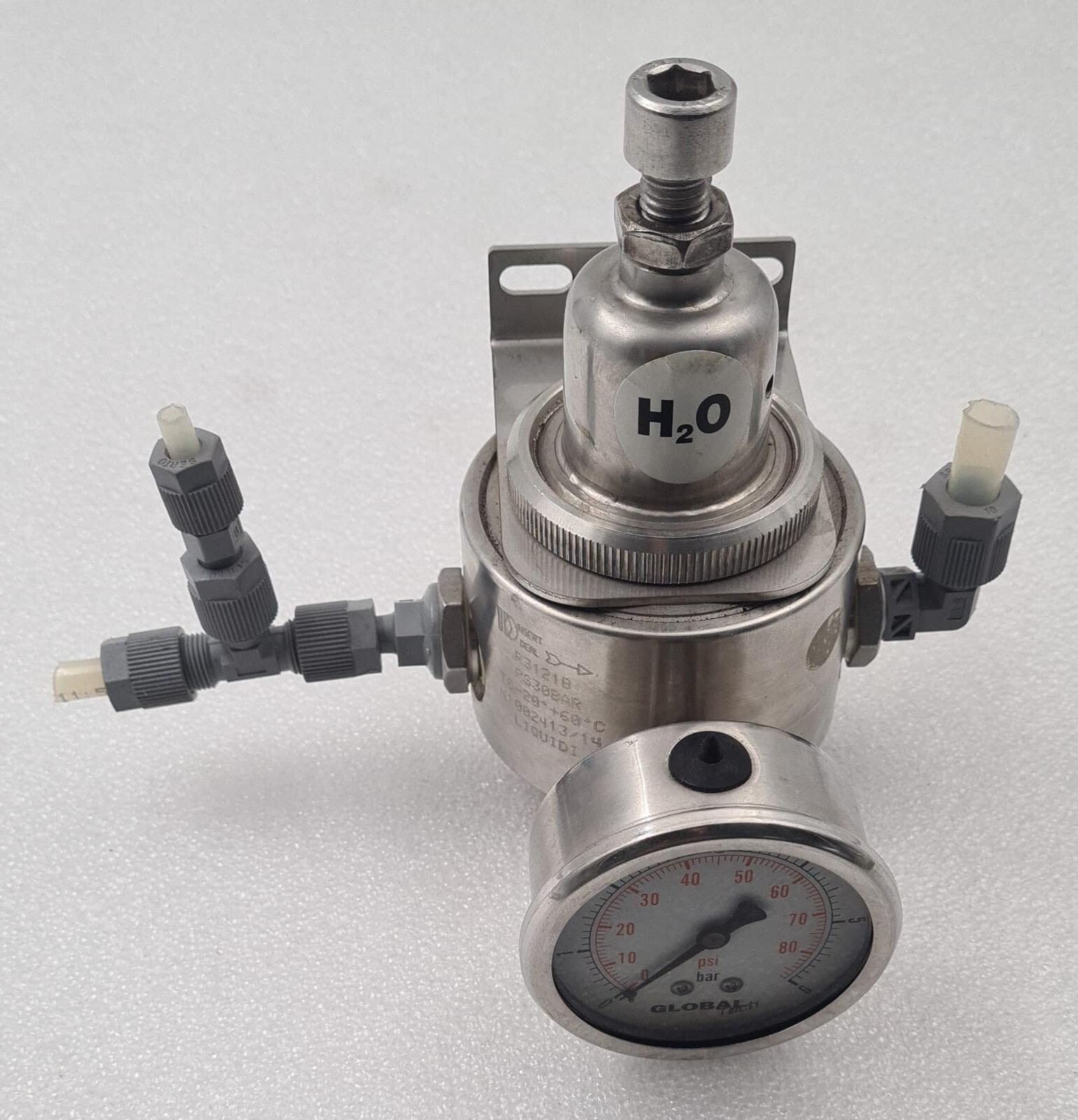 ID INSERT DEAL R3121B PS30BAR Stainless Steel Pressure Regulator Liquid 30 BAR