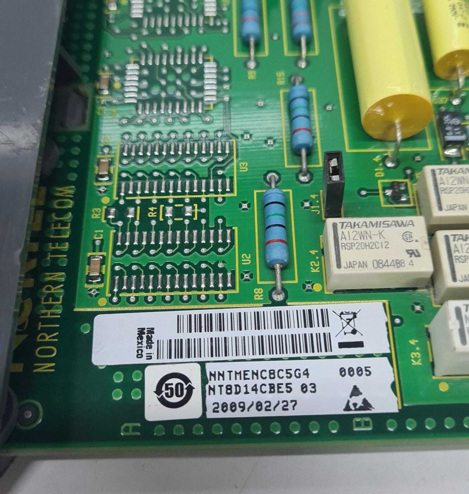 Nortel NT8D14CBE5 RLSE 03 X Univ Trk