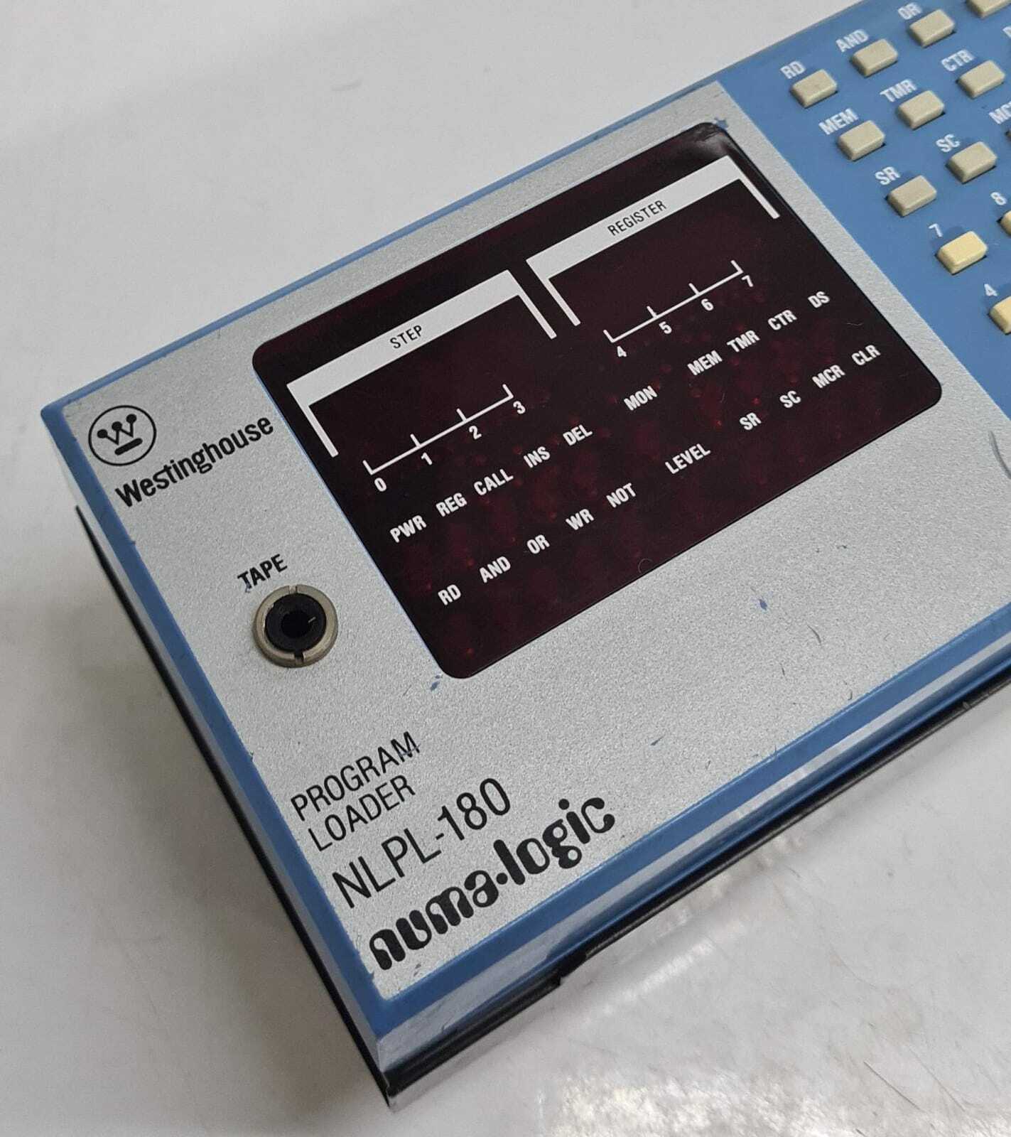Westinghouse Numa-Logic NLPL-180 Program Loader W/ Base Adapter NLLA-185