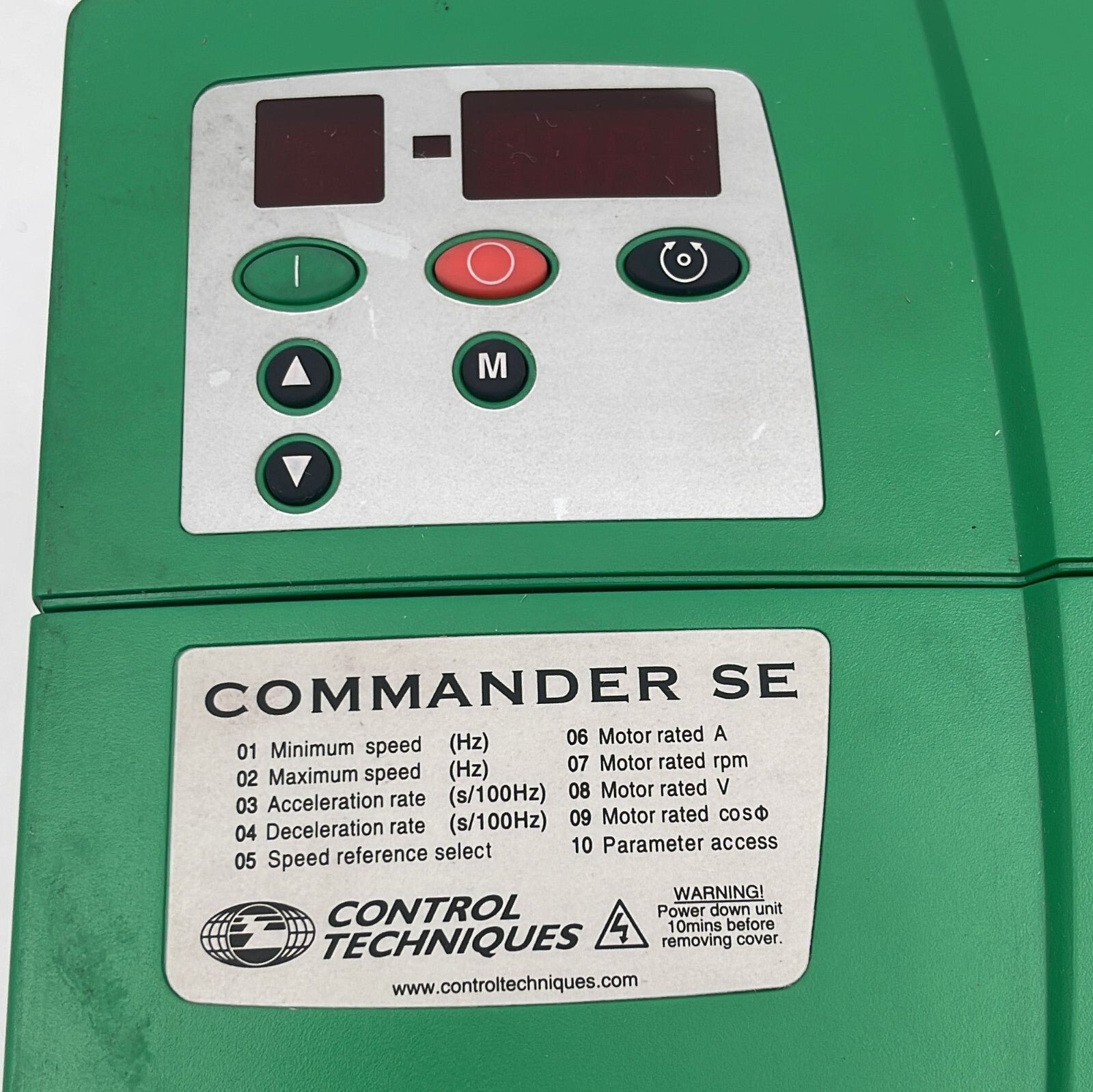 Control Techniques Commander SE SE33400550 SE8T 380V-480V 5.5kW Frequency Drive