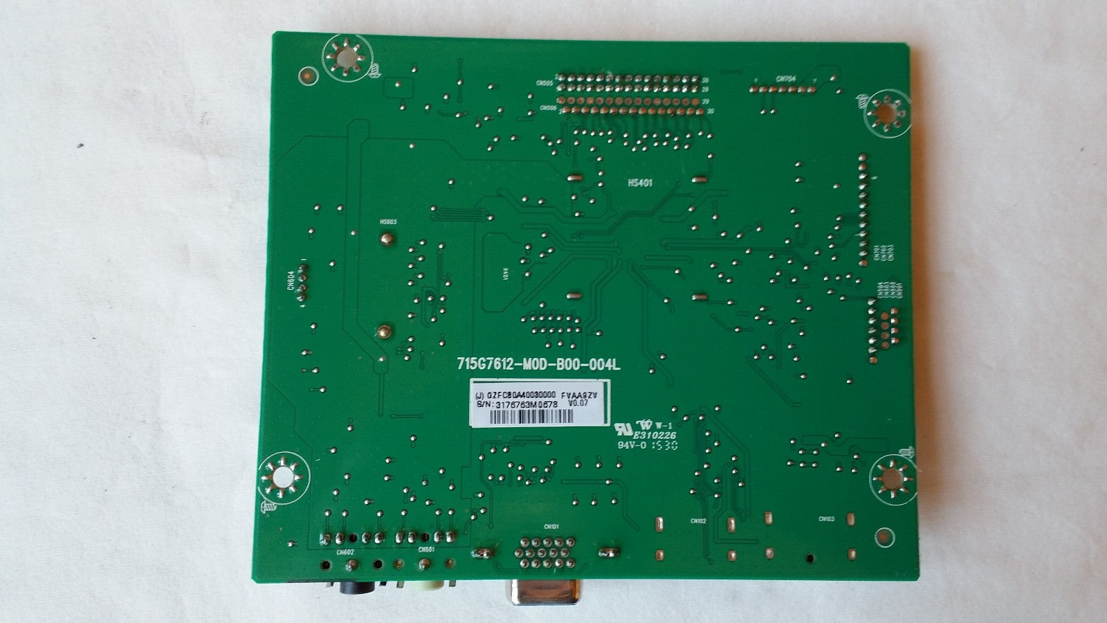Philips 715g7612 Mod B00 004l J Qzfcboa 40030000 Fvaa9zv V 0.07 Main Board