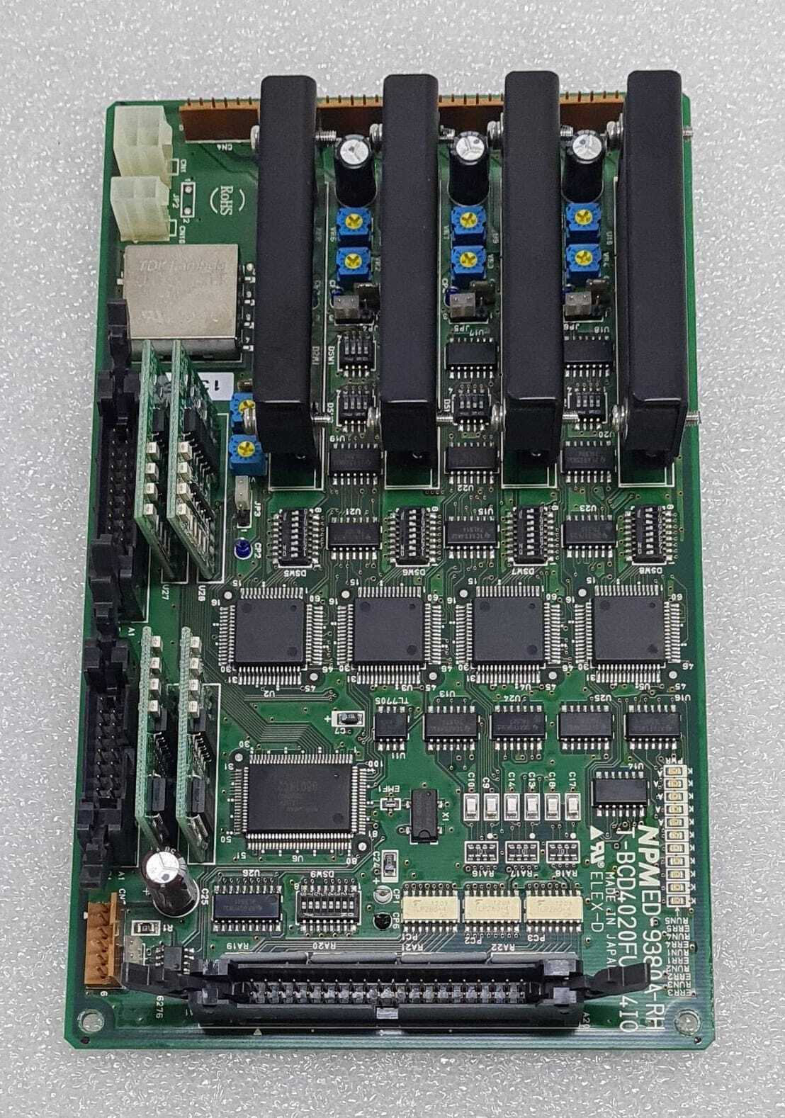 NPM ED-9380A-RH T-BCD4020FUTA4IO I/O Card W/ 2* ED-9453 & 2* 9454