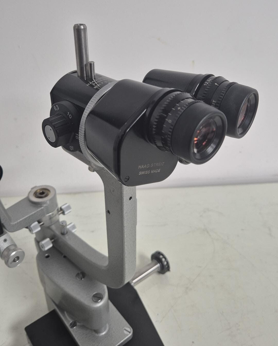 HAAG STREIT BERN Slit Lamp BQ 900 TONOMETER Portable Handheld Microscope *AS-IS*