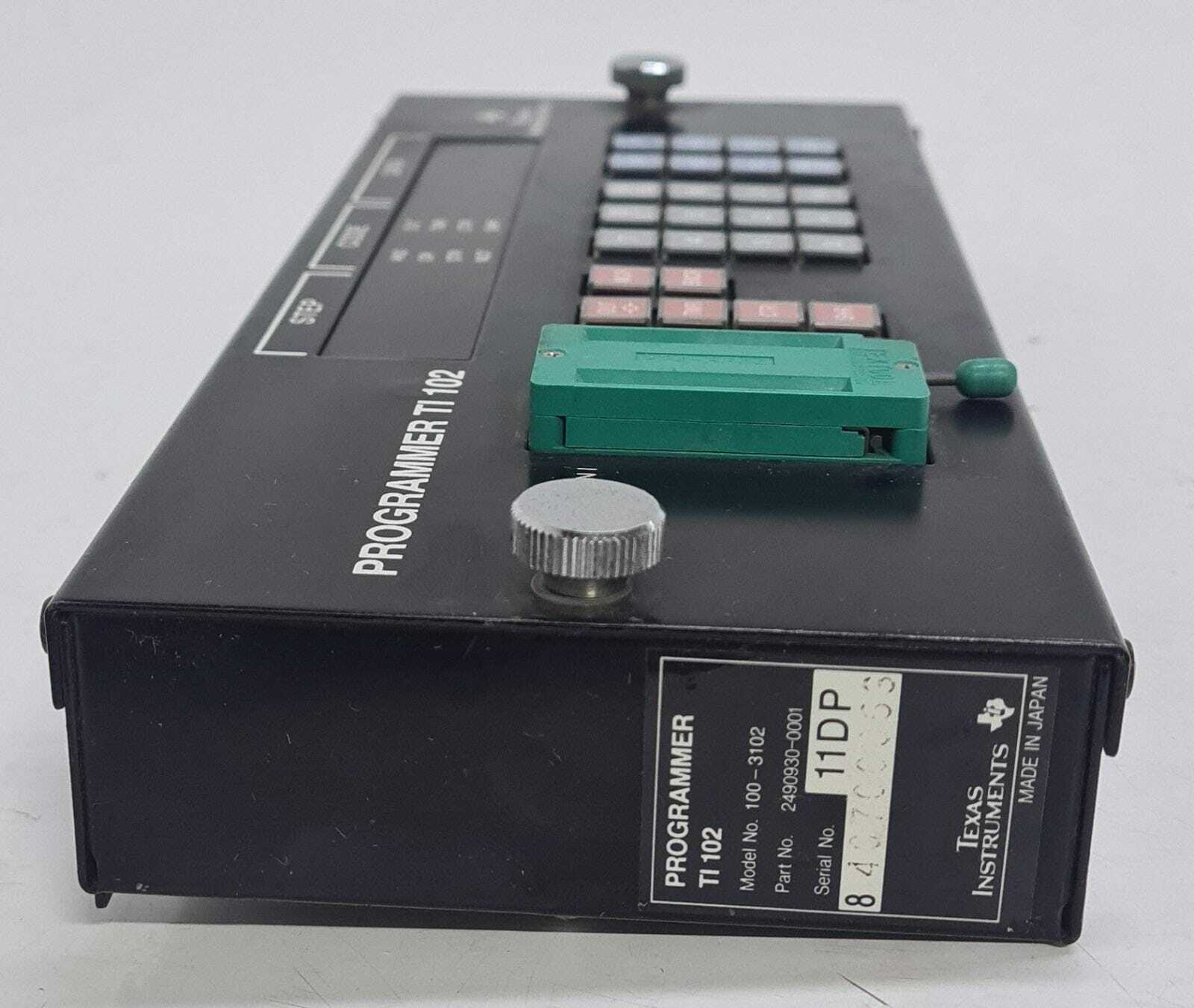 Texas Instruments PROGRAMMER TI 102 Programmable Controller 100-3102