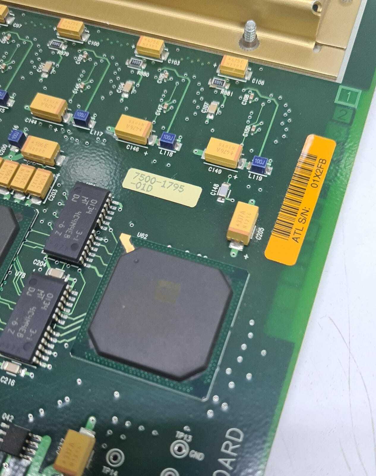 Philips ATL SONOCT HDI 5000 7500-1795-01D Ultrasound Channel Board 2500-1795-01A