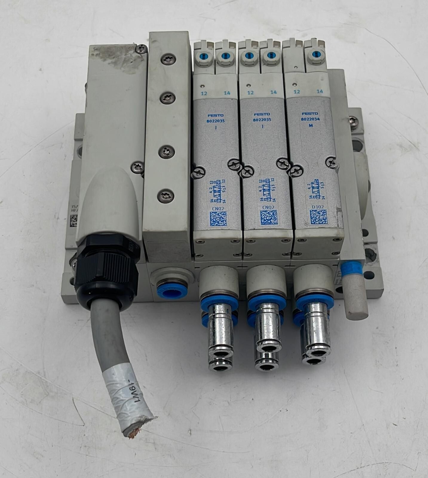 FESTO VMPAL-KM-V-SD25-IP67-2,5 Solenoid Valva W/ 8022035 / 8022034 / MPAL-VI