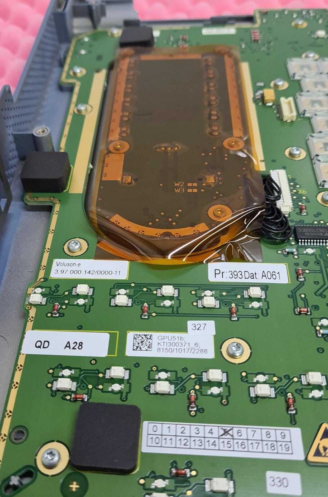 GE Voluson-e / i RAFI LAGE 6 GPU51b 3.97.000.142 Ultrasound Keyboard Front Panel