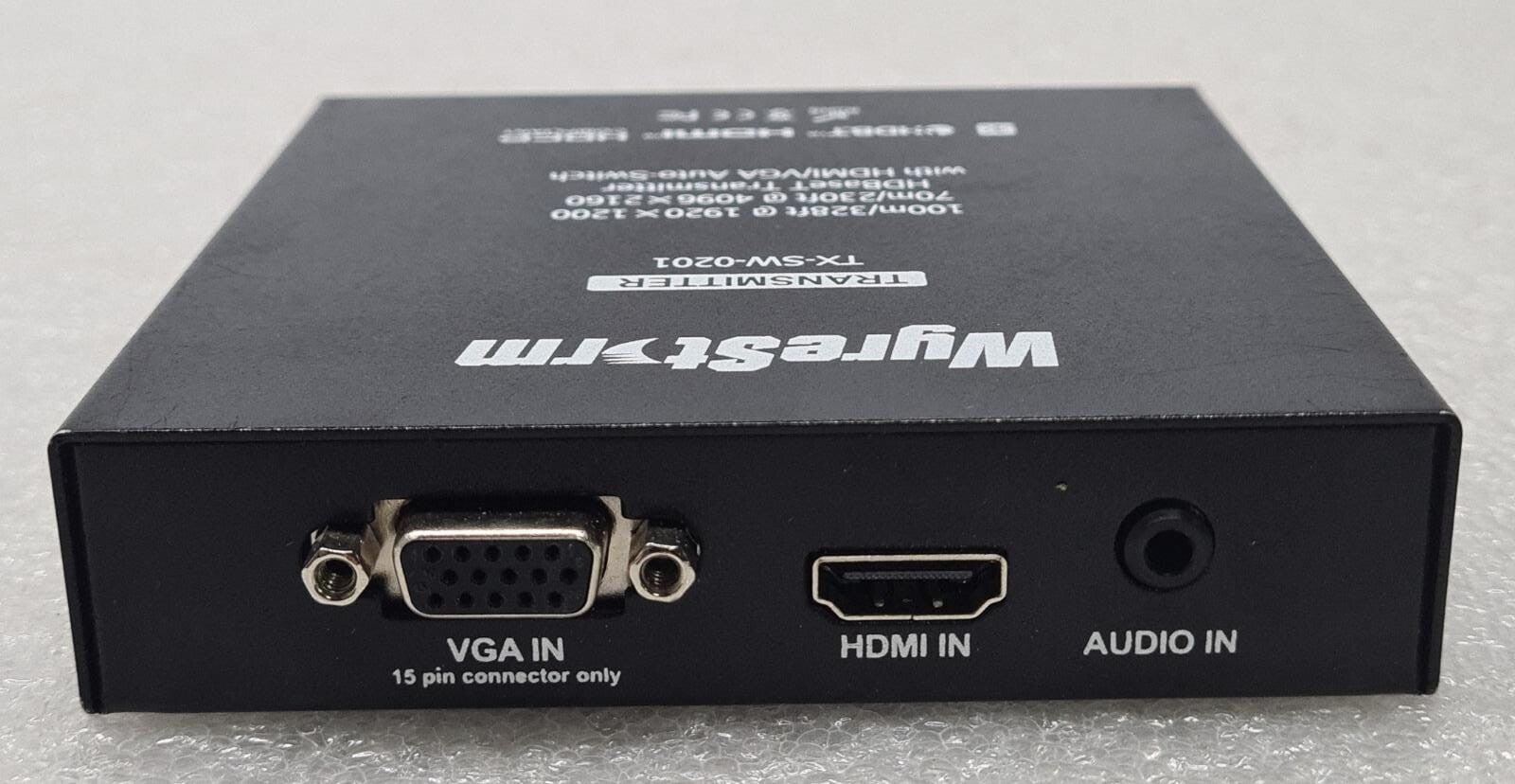 WyreStorm TX-SW-0201 HDBaseT Transmitter 4K W/ HDMI VGA Auto-Switch