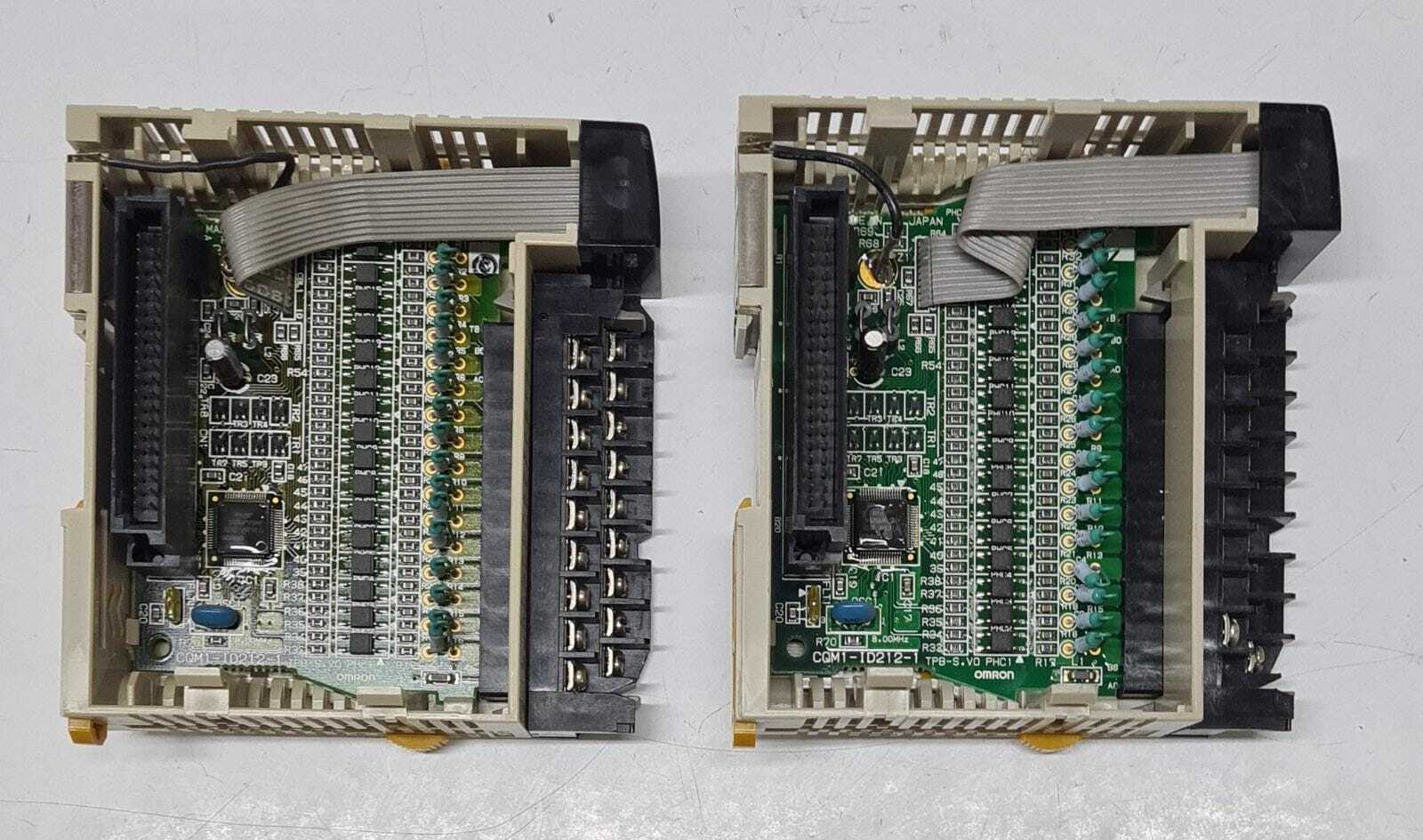[LOT OF 2] Omron ID212 CQM1-ID212 Output Unit Module