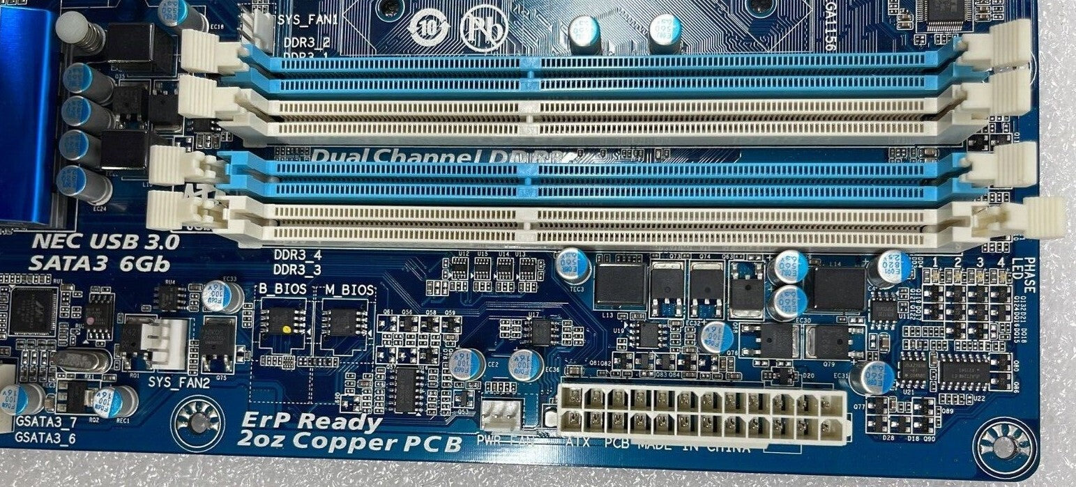 Gigabyte GA-P55A-UD3 Motherboard W/ I/O Shield