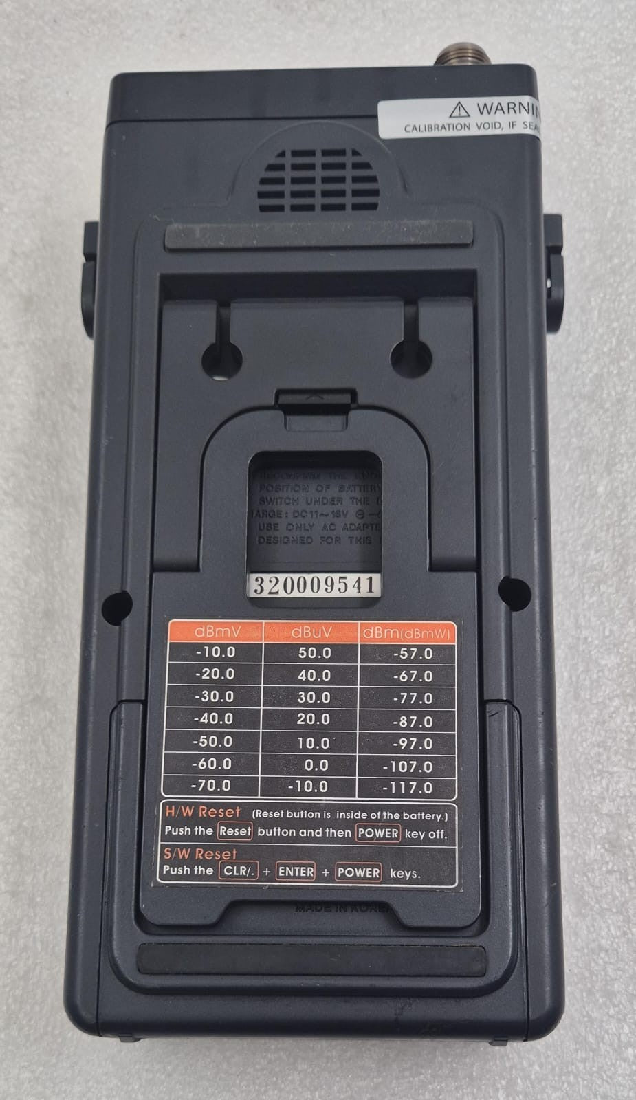 Protek 3290 RF Field Signal Strength Analyzer 2.9GHz Hand-Held Device