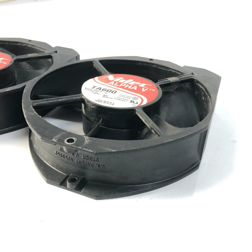 2 PCS* NIDEC TA600 A30318-10 Aluminum frame AC fan AC115V 0.35A 40W 172*172*38mm