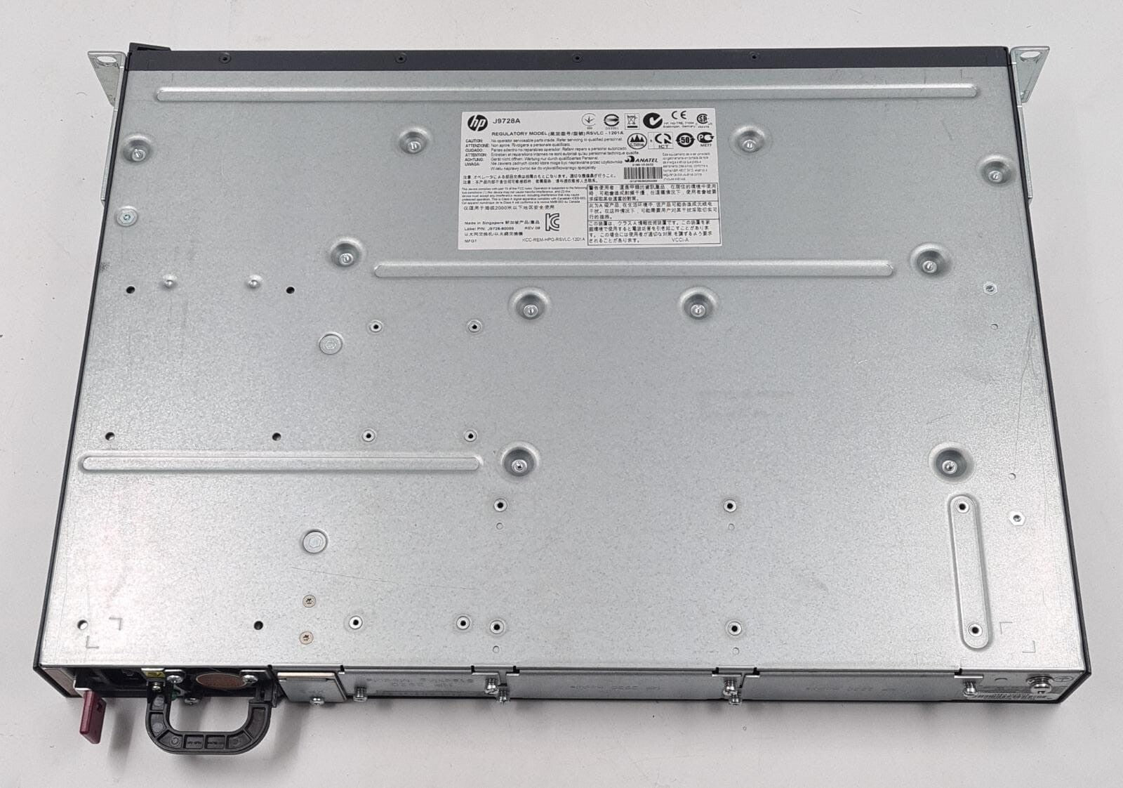 HP J9728A 2920-48G Regulatory RSVLC-1201A 48-Port Gigabit Ethernet Switch W/ PSU