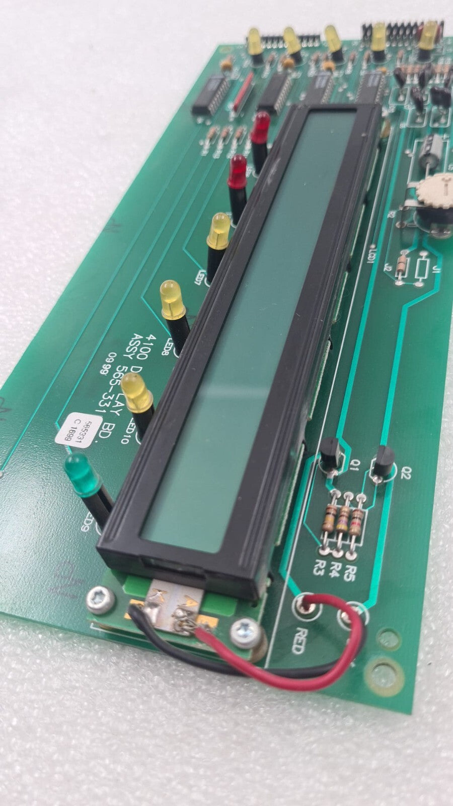 SIMPLEX GRINNELL 4100 DISPLAY BD BOARD ASSY 565-331 PCB 565-330