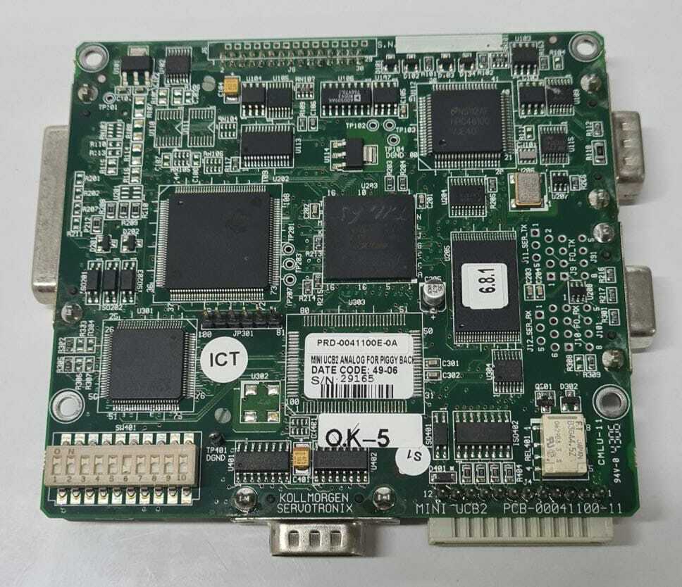 Kollmorgen MINI UCB2 Encoder Sercos PRD- 0041100F- 0S PRD- 00411Z- SS Pigi Back