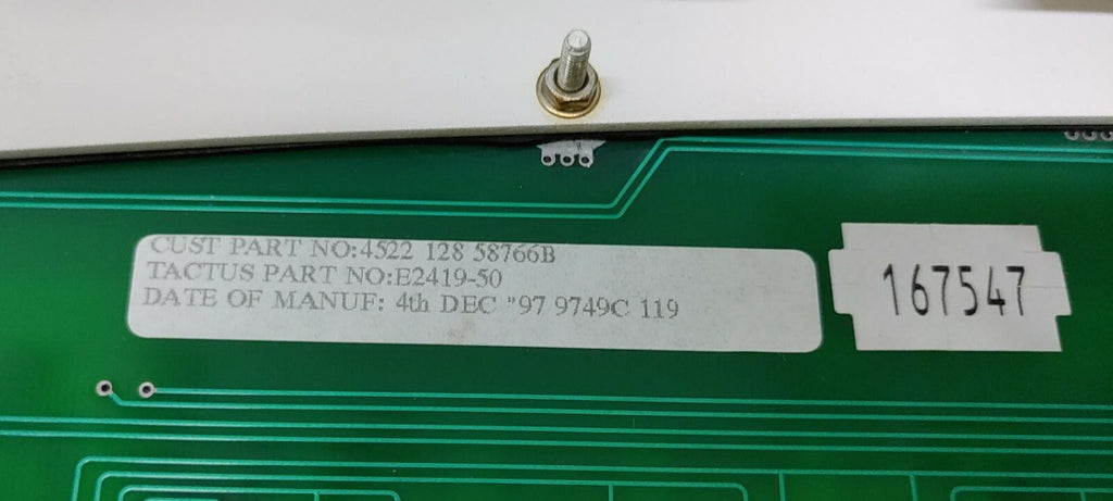 PHILIPS BV300 4522 128 58766B / 4522-165-0112.1 Keyboard Assembly