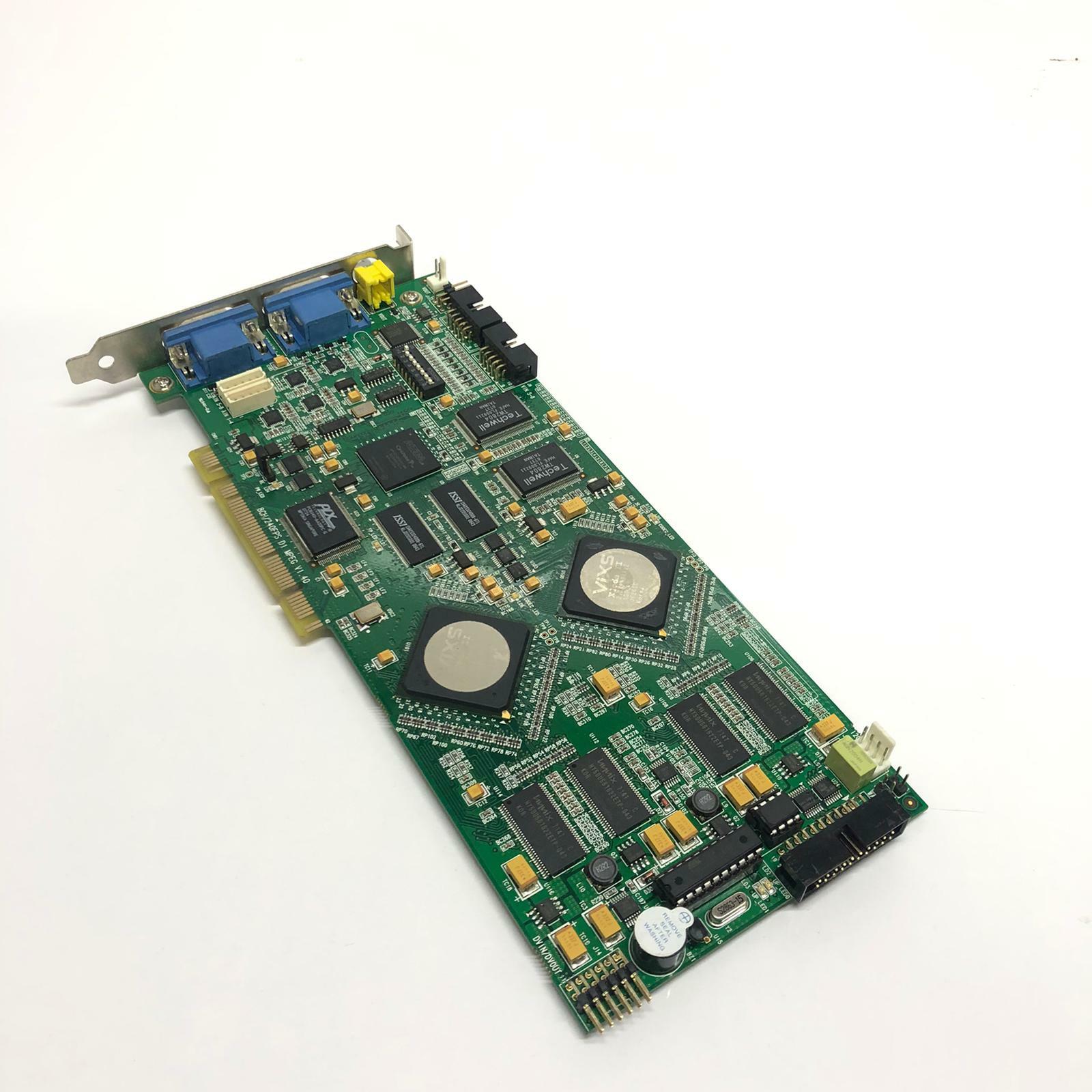 Pelco MP3000 8CH/240FPS D1 MPEG V1.32 D1 120 P050408010000-14001 PCI VIDEO CARD