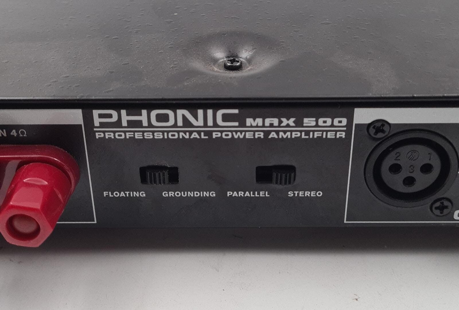PHONIC MAX 500 Professional Power Amplifier