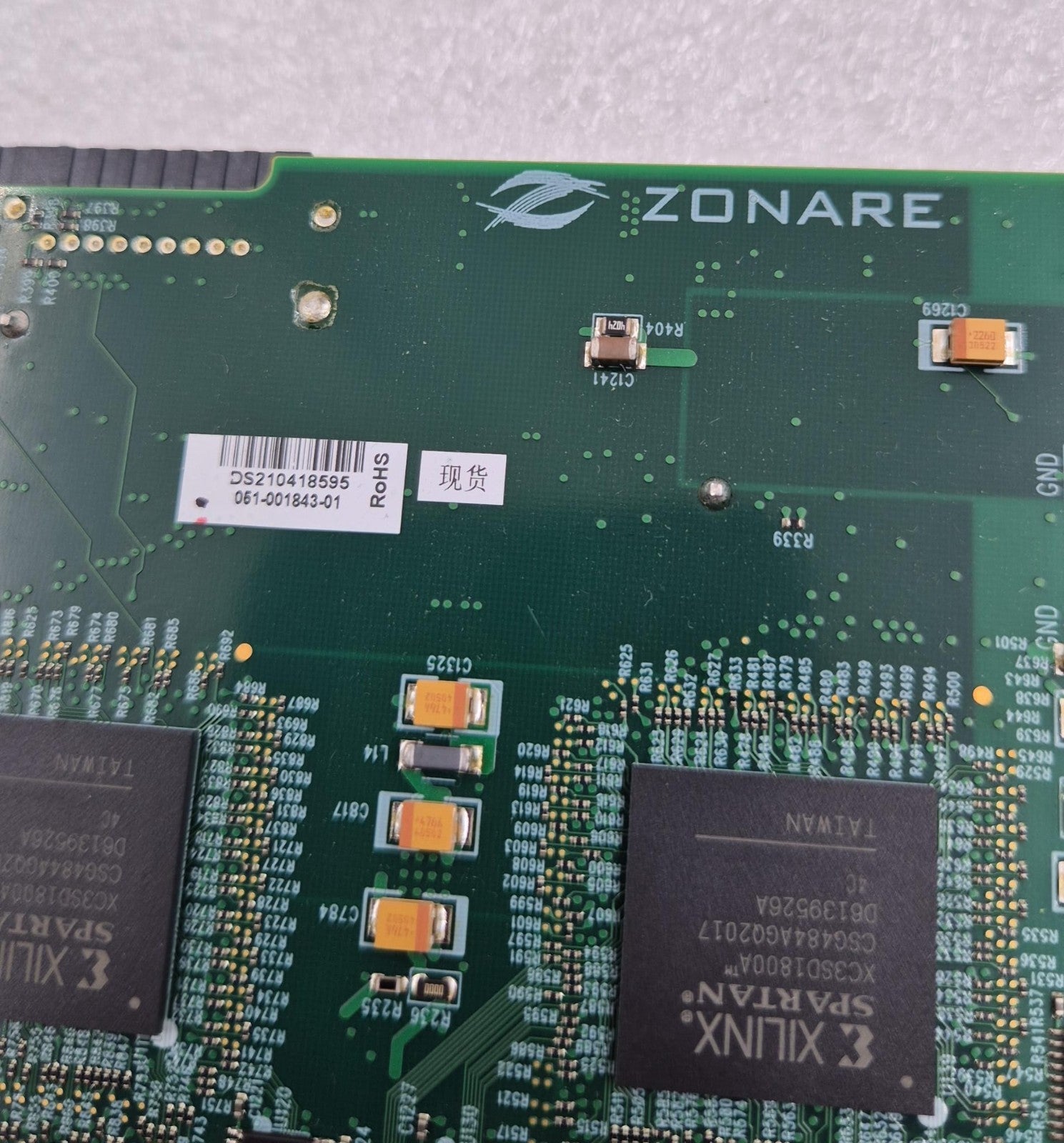 Zonare Ultrasound 85151-00 Processor Board 051-001843-01 061-001843-01 SCC V3R3A