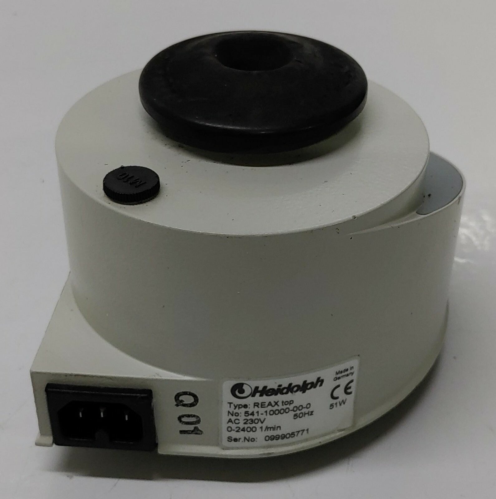 Heidolph REAX top 541.10000.00.0 Test Tube Shaker / Vortex Mixer AC230V