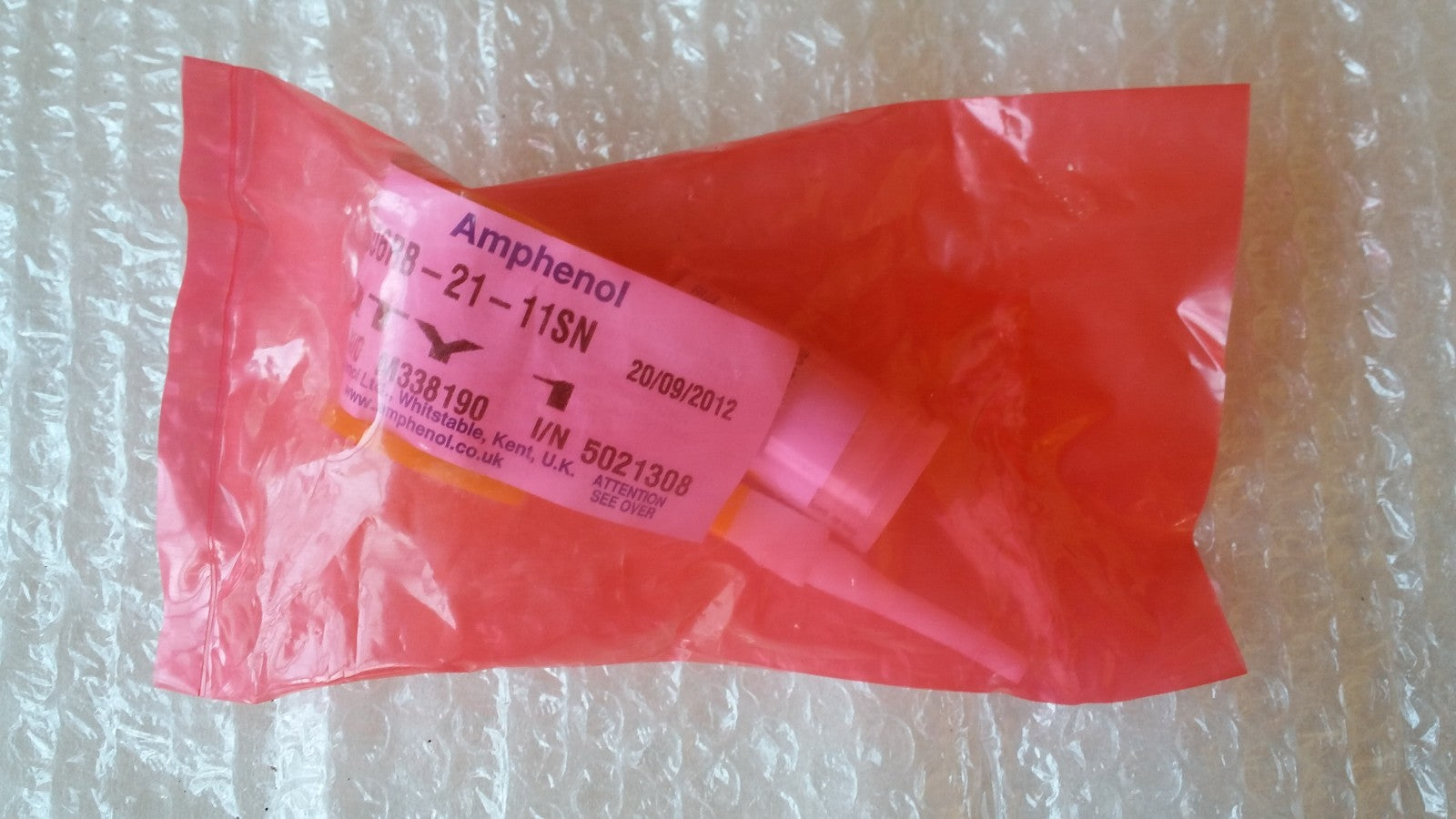 Amphenol TVS06RB-21-11SN M338190 I/n 5021308 Crimp Socket New