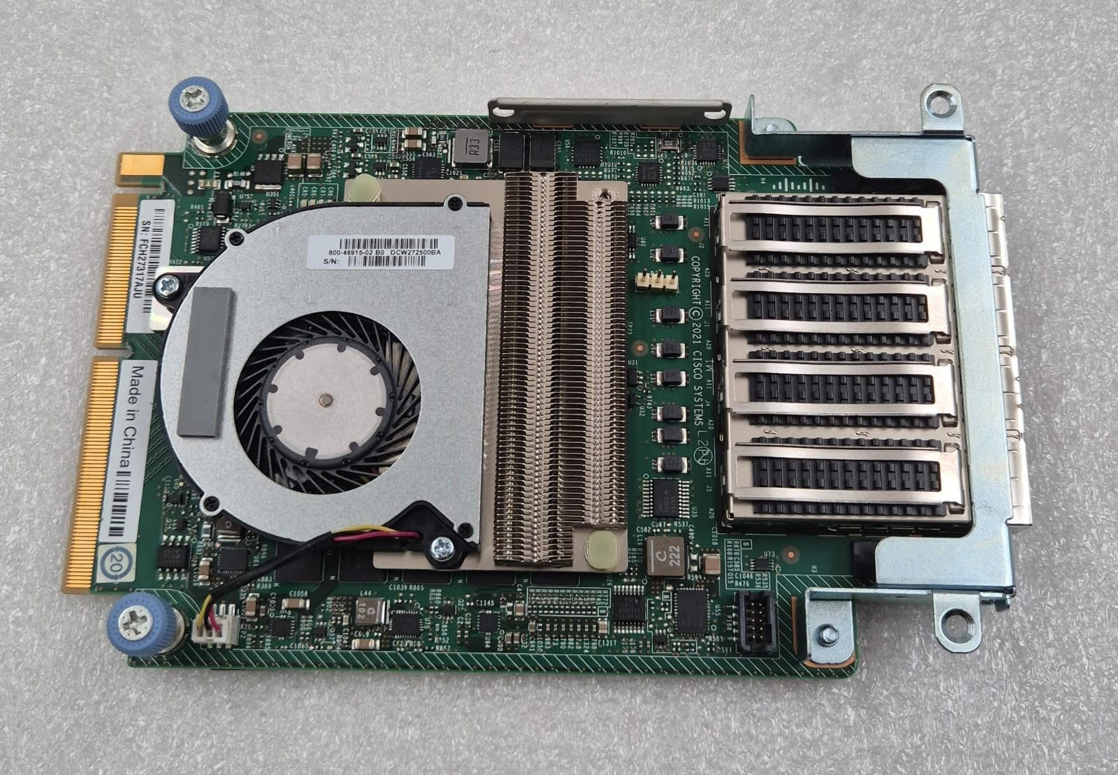 CISCO UCSC-M-V25-04 UCS Virtual Interface Card 4-Port PCIe Adapter 68-6971-04