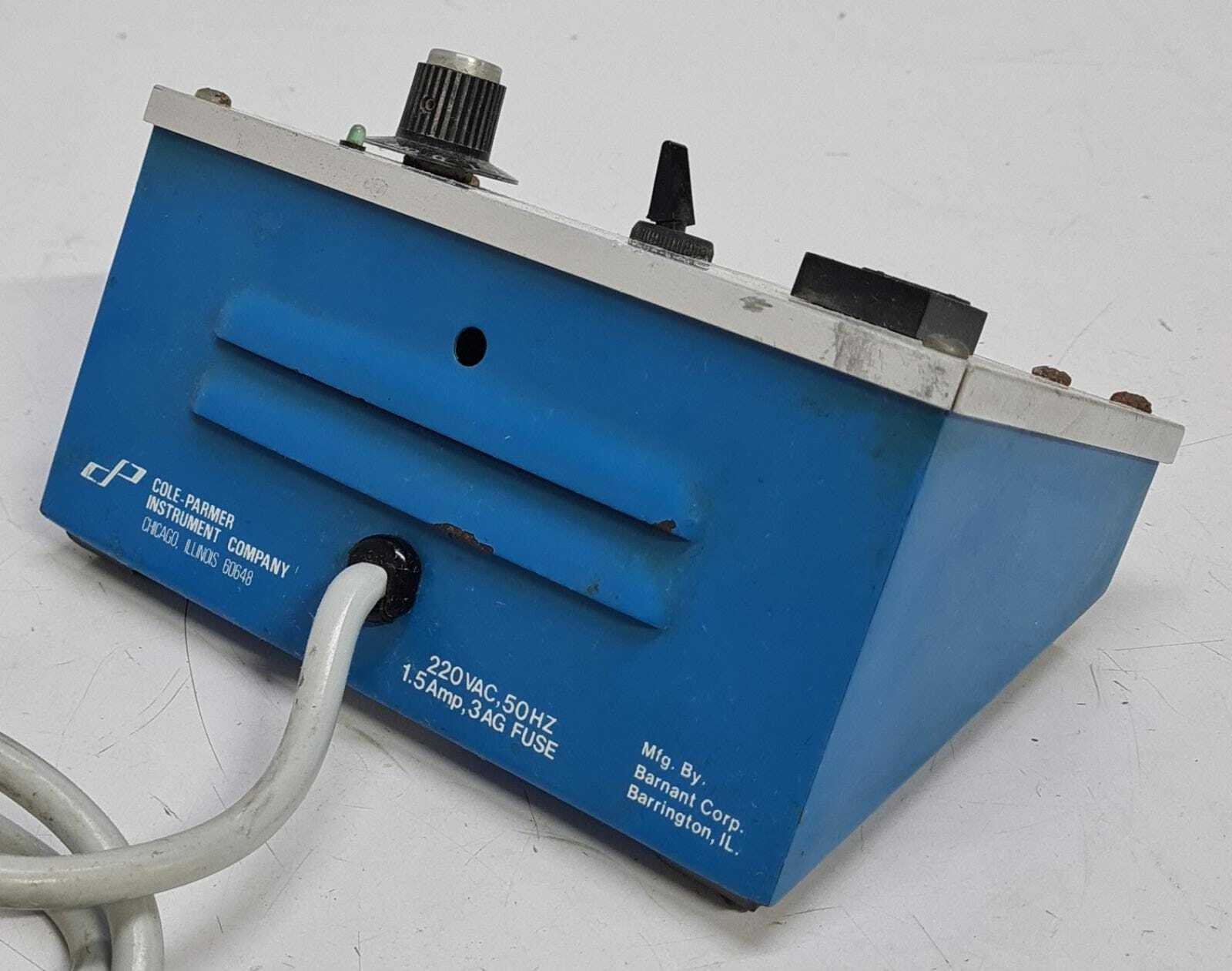 Cole Parmer Masterflex Speed Control Solid State