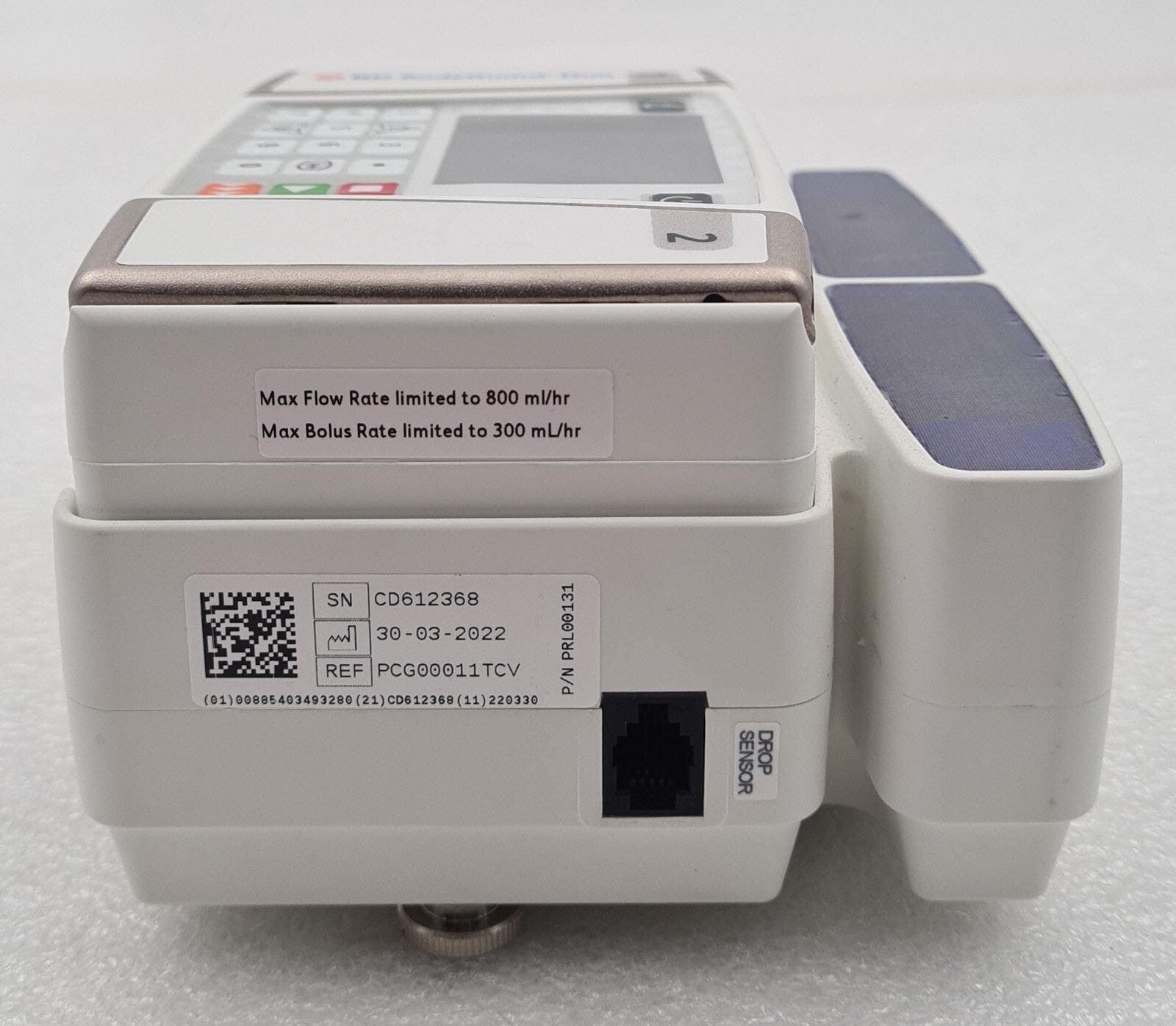 CME Caesarea BD BodyGuard Duo 2-Channel Vet Infusion PUMP 999-903BEN W/ Charger