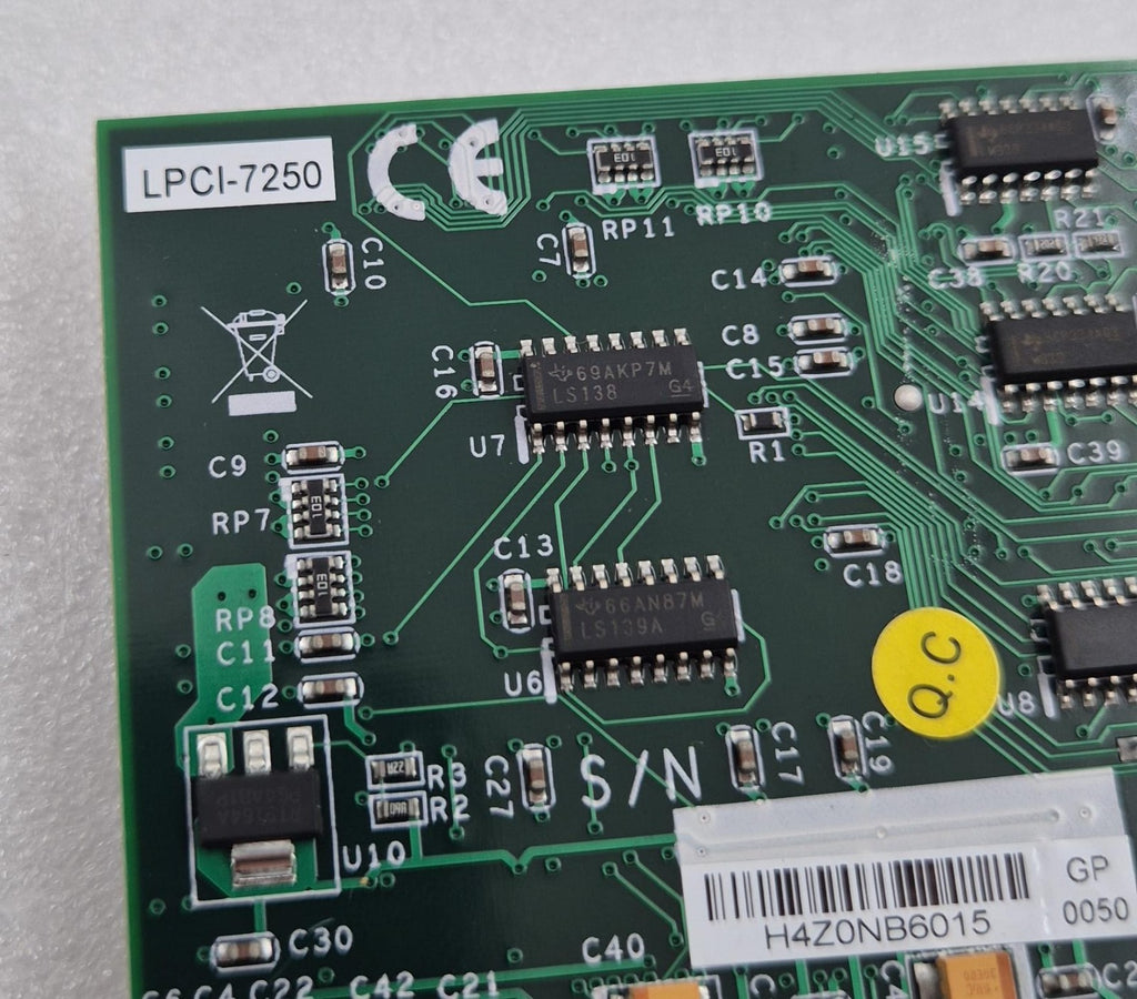 ADLINK GP LPCI-7250 Output Isolated Digital Input Card PCB 51-12803-0A10