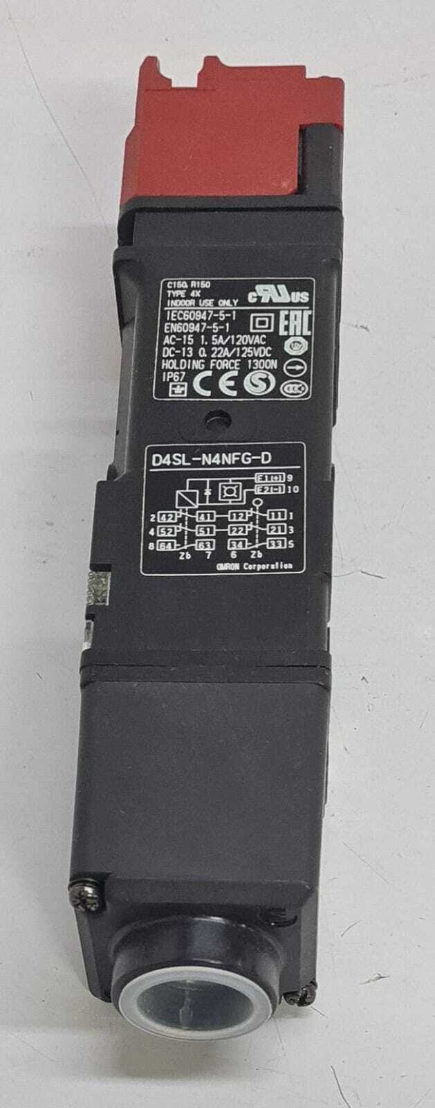 OMRON D4SL-N4NFG-D GUARD LOCK SAFETY DOOR SWITCH