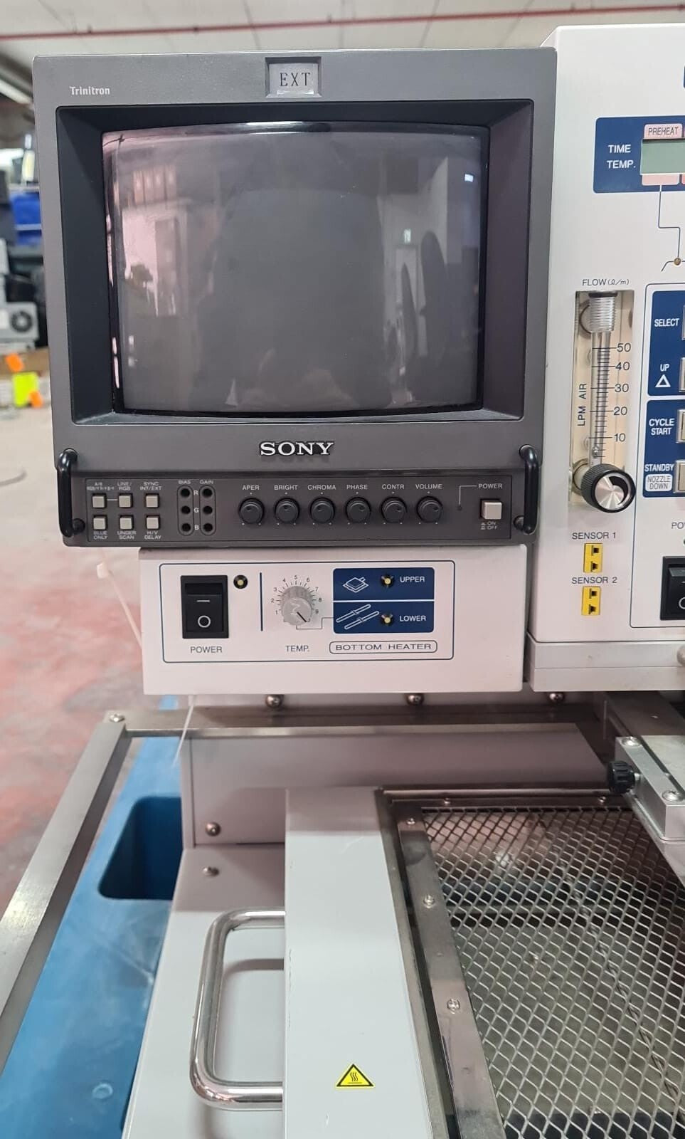 PACE ThermoFlo TF-2000 2000B 2000R 2000P BGA / CSP Rework System SONY PVM-8041Q