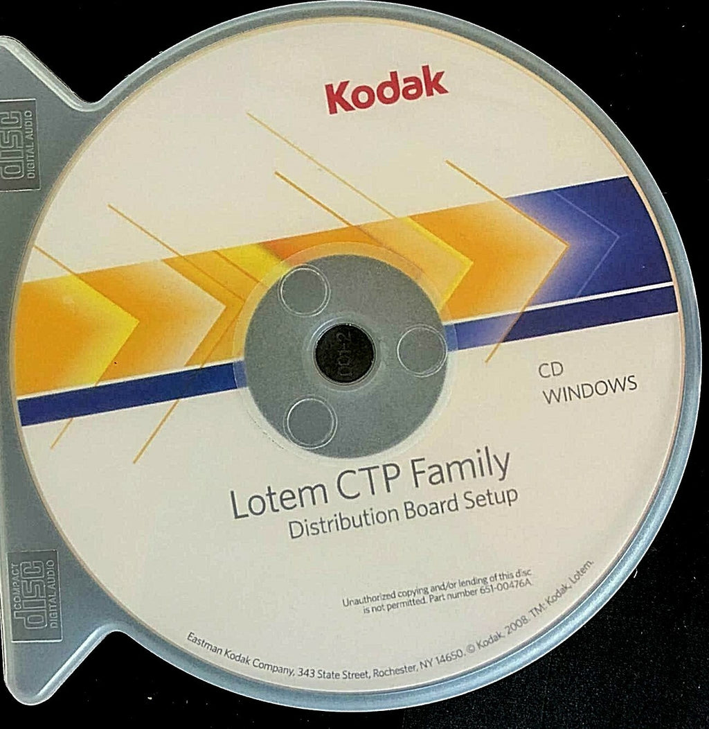 Lotem Ctp Family Distribution Board Setup Creo Kodak PrePress