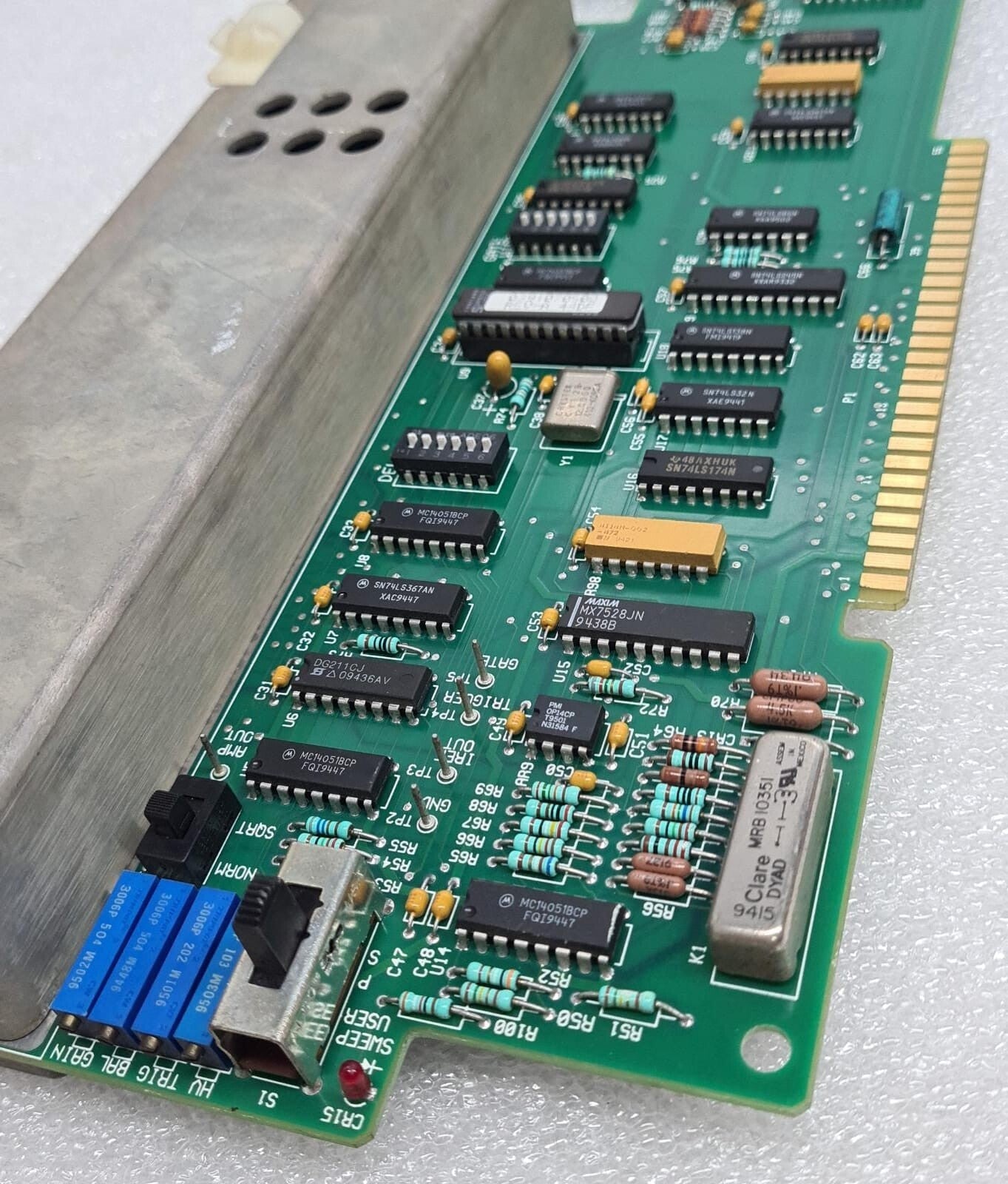Varian PFPD PCB Detector Board ASSY 03-918841-00 SCHEM 03-918844-00