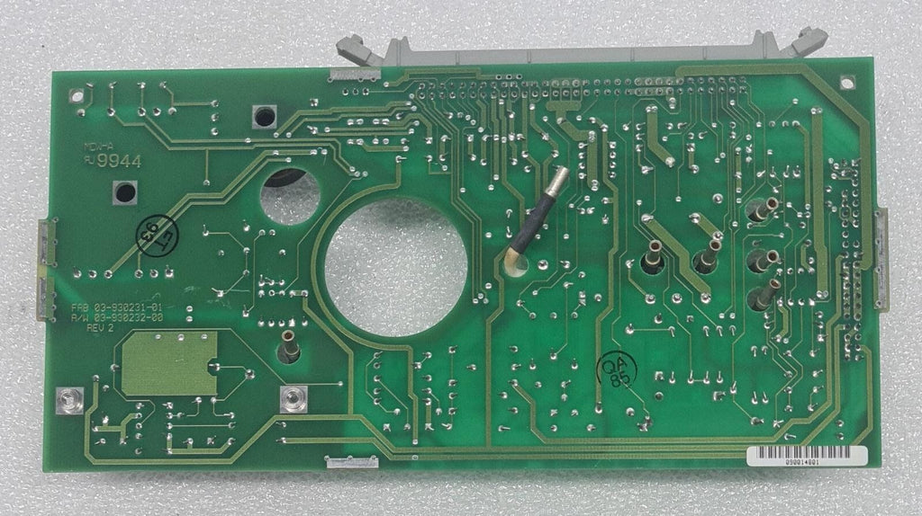 Varian Saturn GCMS 2000 Manifold Lower PWA 03-930230-01 SCHEM 03-930233-00 Board