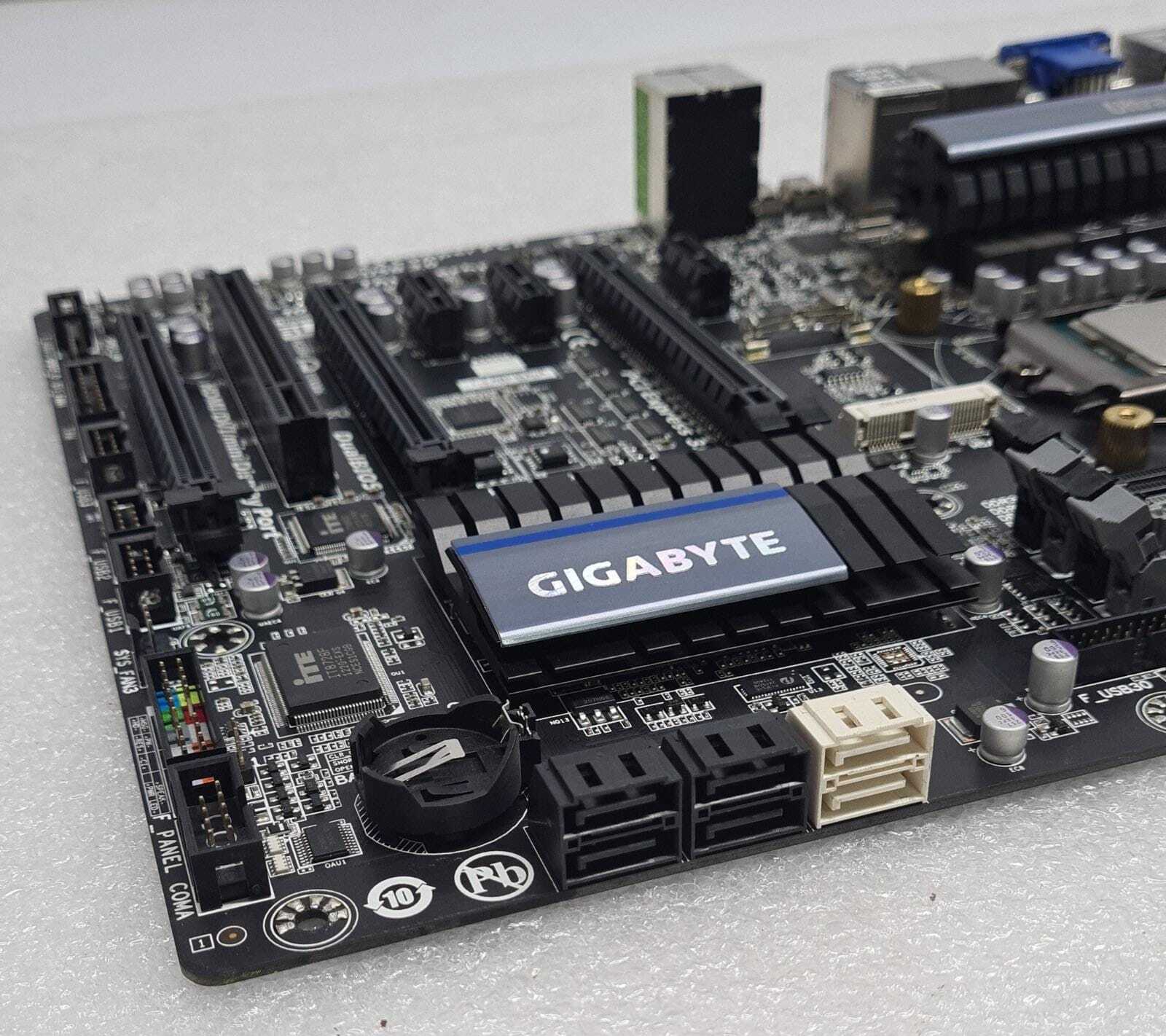 GigaByte Desktop Motherboard GA-Z77X-UP4 TH LGA1155 & Intel i7-3770 & I/O Shield