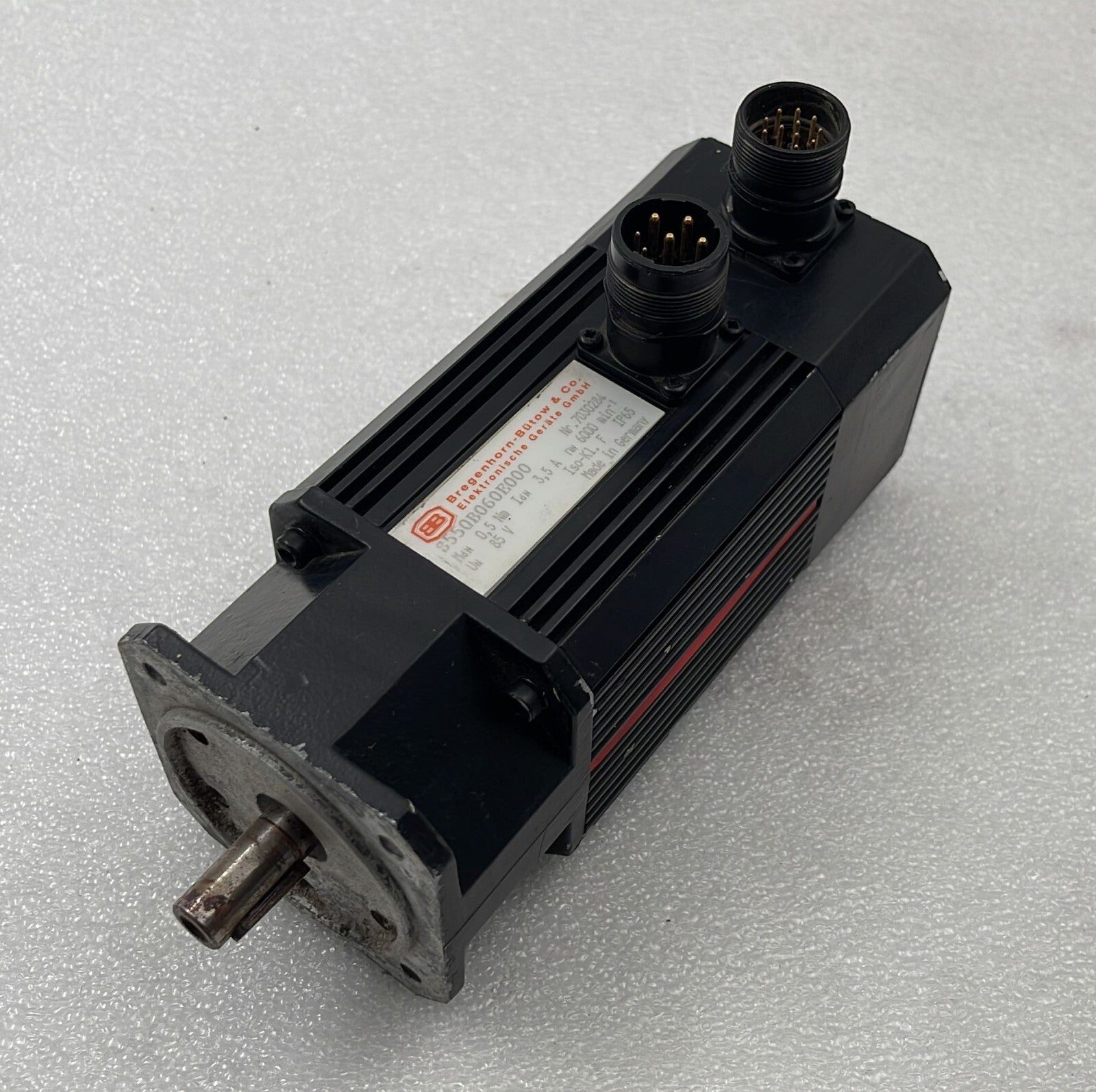 Bregenhorn S550B060E000 Automation Servo Motor 85V