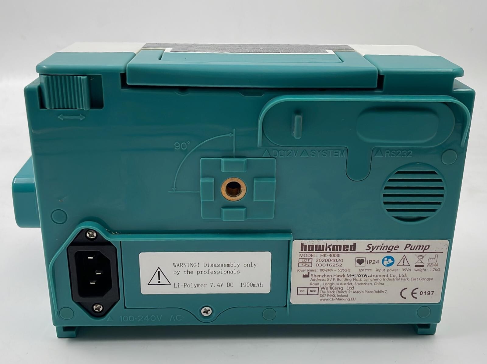 Shenzhen Hawk Medical Hawkmed Syringe Pump HK-400III