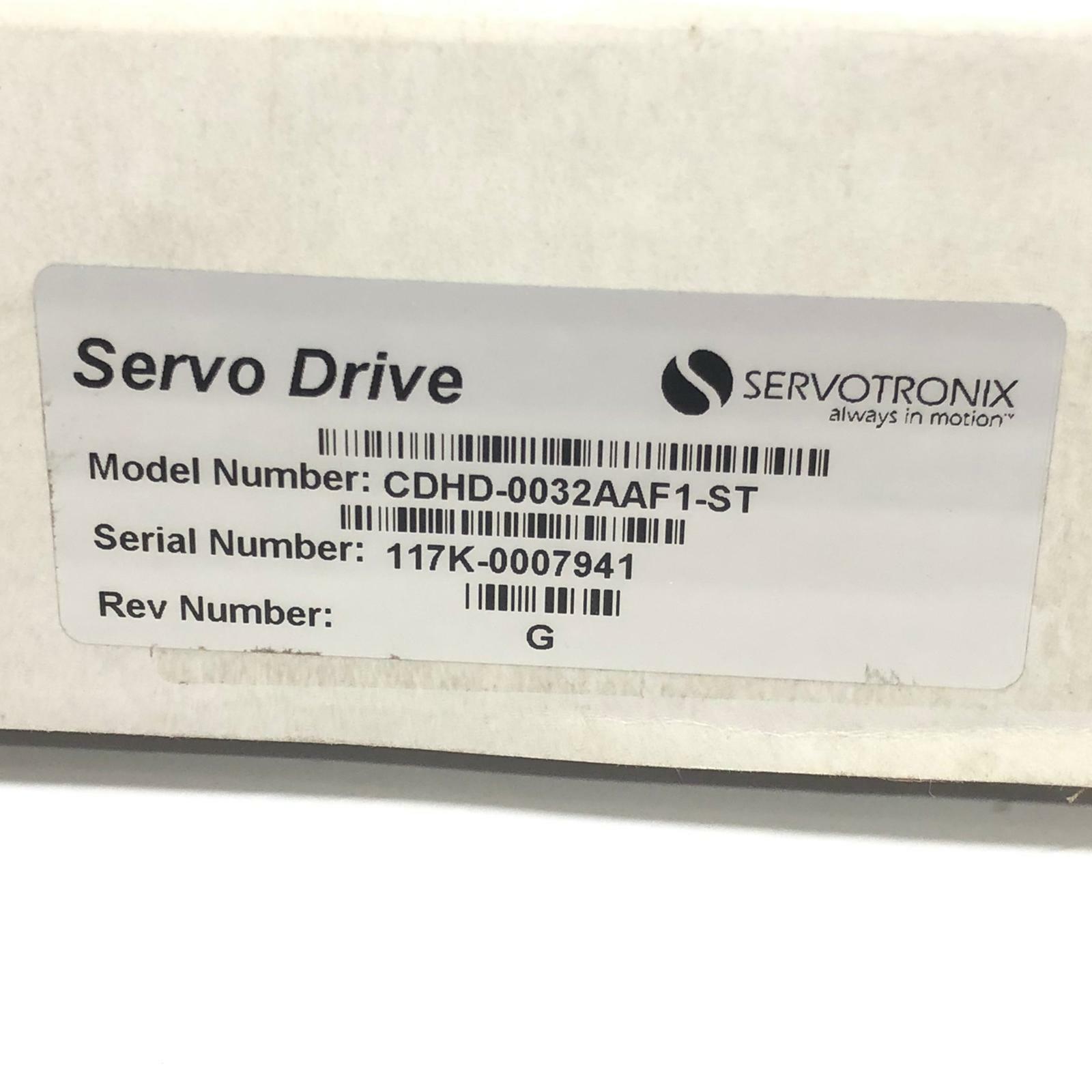 Servotronix CDHD CDHD-0032AAF1-ST REV: G Servo Drive