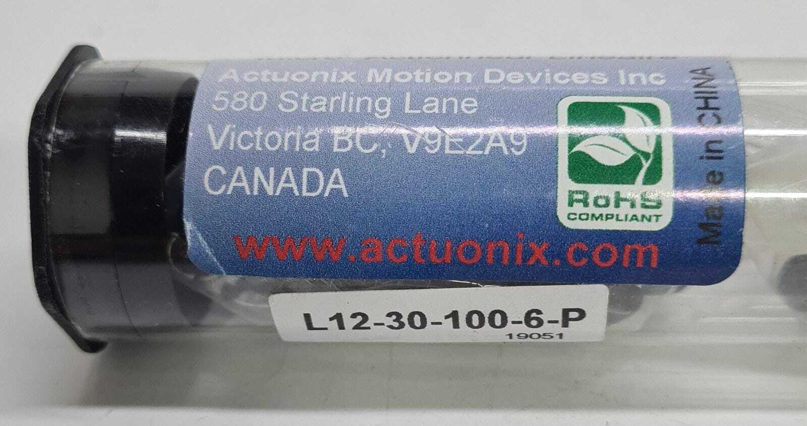 Actuonix L12 Micro Linear Actuator L12-30-100-6-P - NEW Set