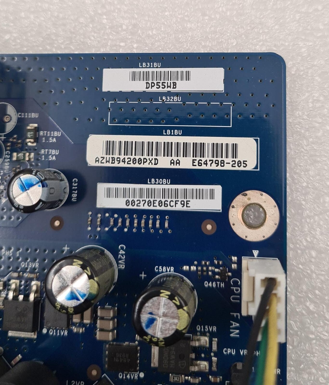 Intel Desktop Board DP55WB E64798-205 Socket LGA1156 W/ i5-660 Core & Fan