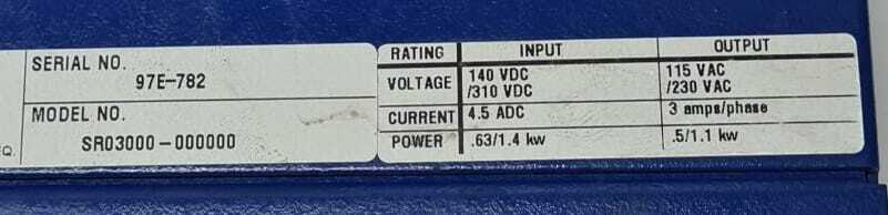 Kollmorgen Servotronix Servostar SR03000- 000000 **AS-IS