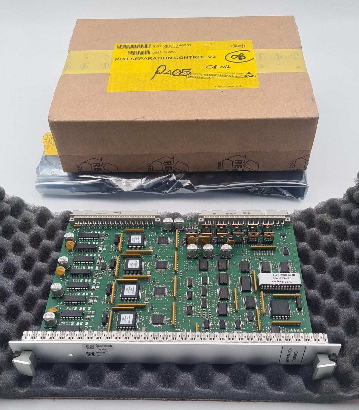 NEW - ROCHE PCB SEPARATION CONTROL V2 06631240001 B 06623166001