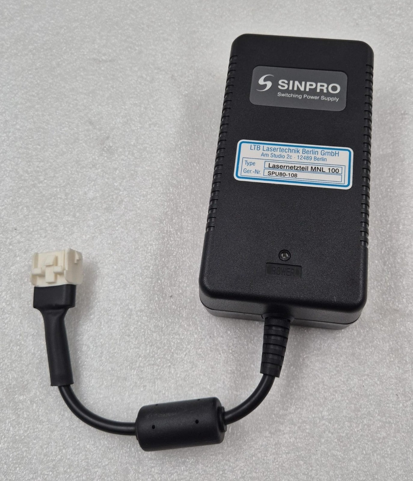 SINPRO Switching Power Supply SPU80-108 Lasernetzteil MNL 100 for Bruker