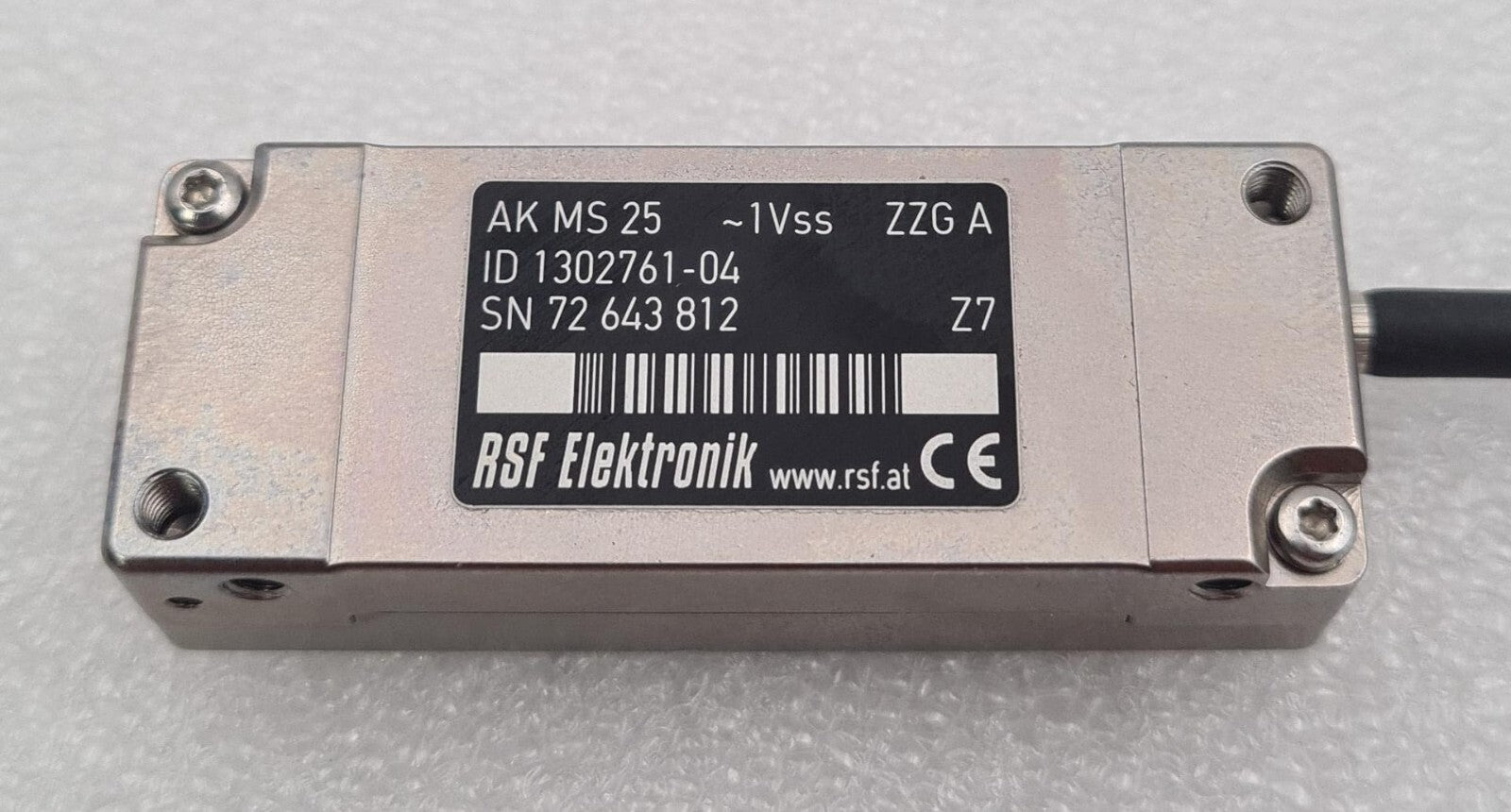 RSF Elektronik AK MS 25 ZZG A 1302761-04 Linear Encoder W/ Scanning TP40