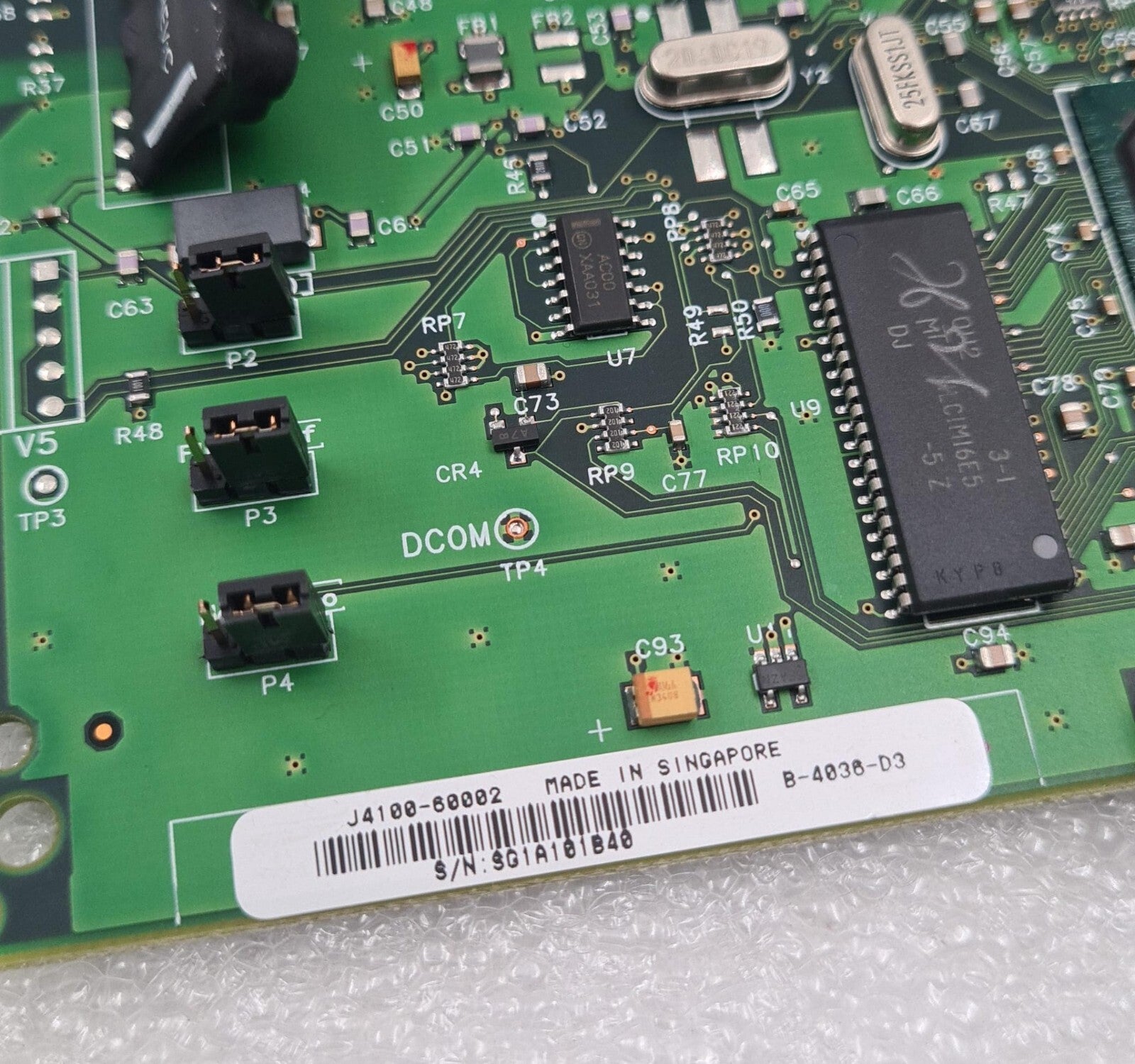 HP JetDirect 400N J4100A 10/100 Network Card RJ-45 BNC 5183-3804 HPLC