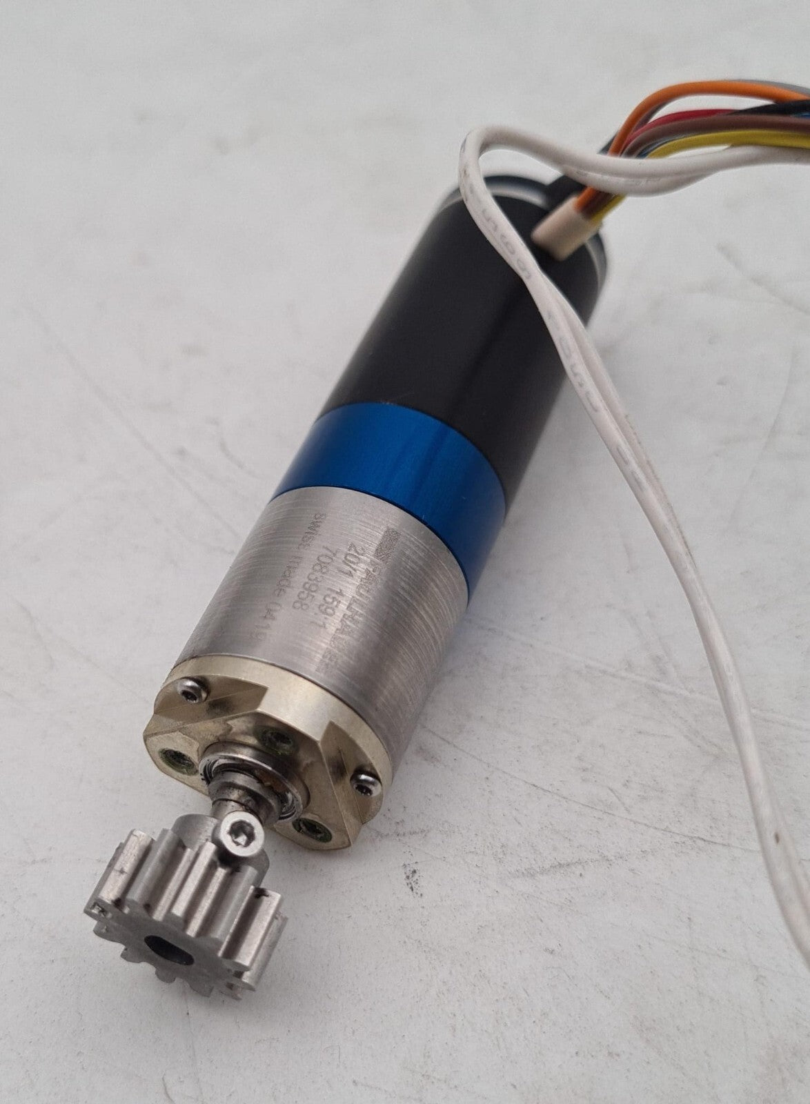 FAULHABER Minimotor 2036 U 024 B K1155 W/ Encoder Gearhead 20/1 159:1  & Sensor