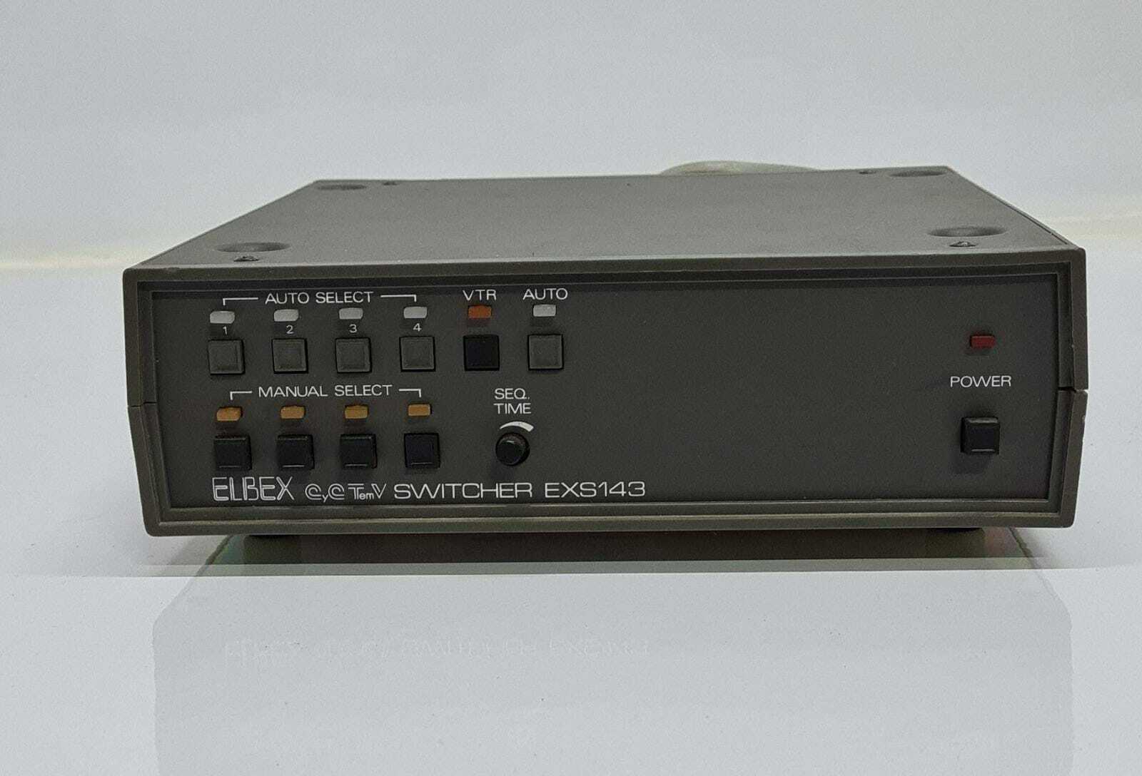 Elbex Switcher EXS143 CCTV Video Control Vga Security Controller